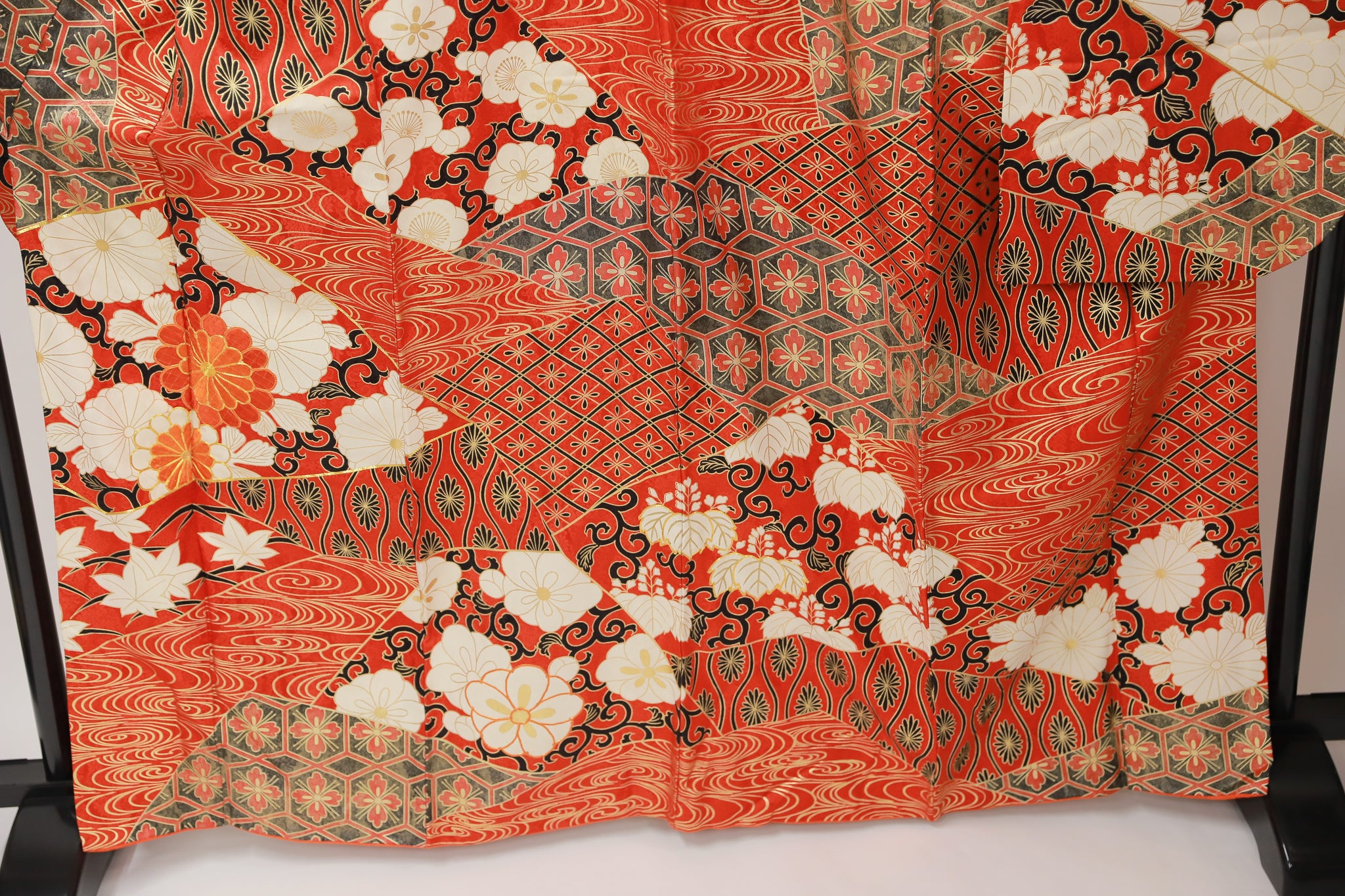 振袖 正絹 古着 結婚式 卒業式 成人式◆twf552