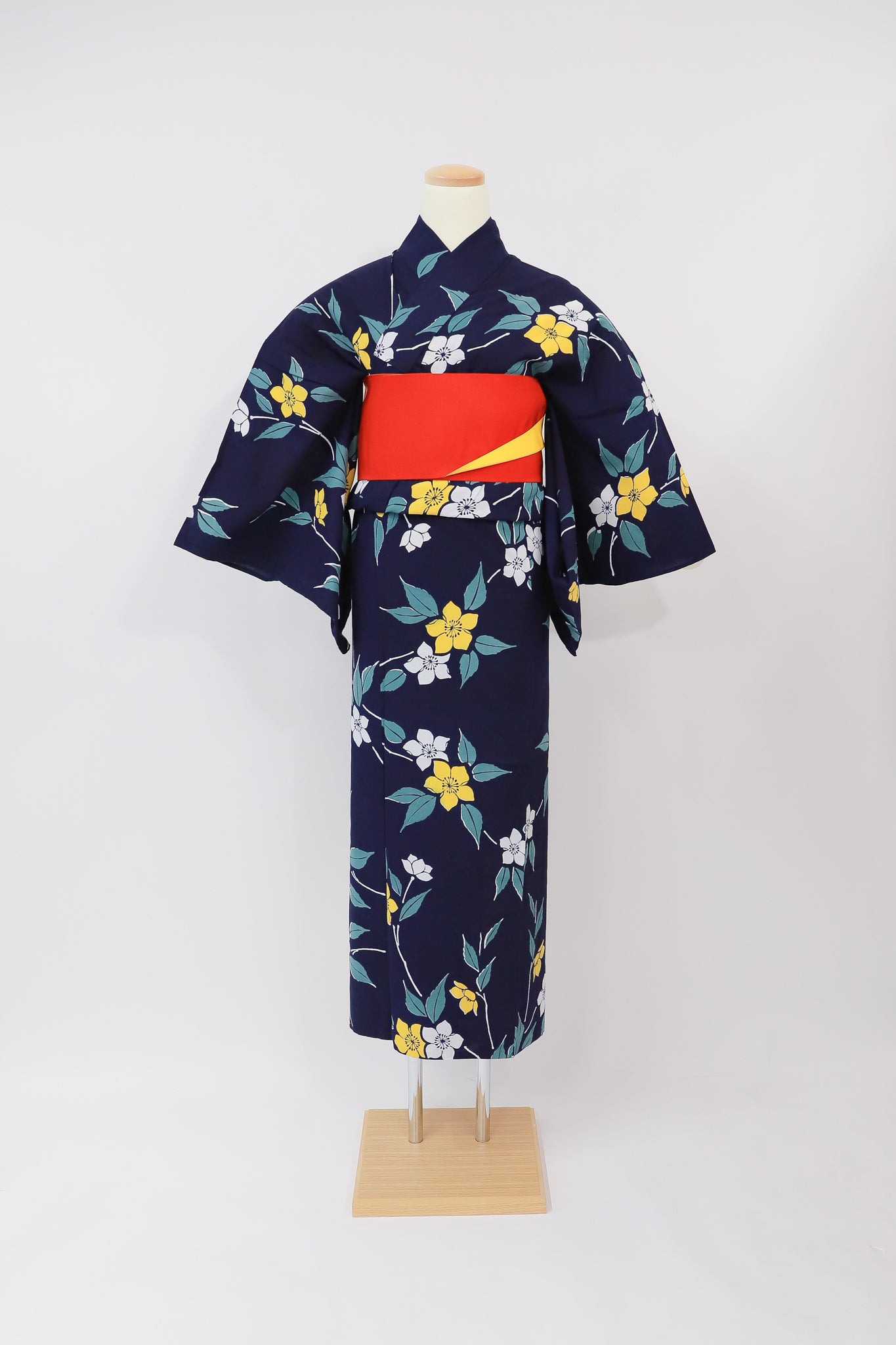 Yukata and hanhaba obi set reuse ◆tws562
