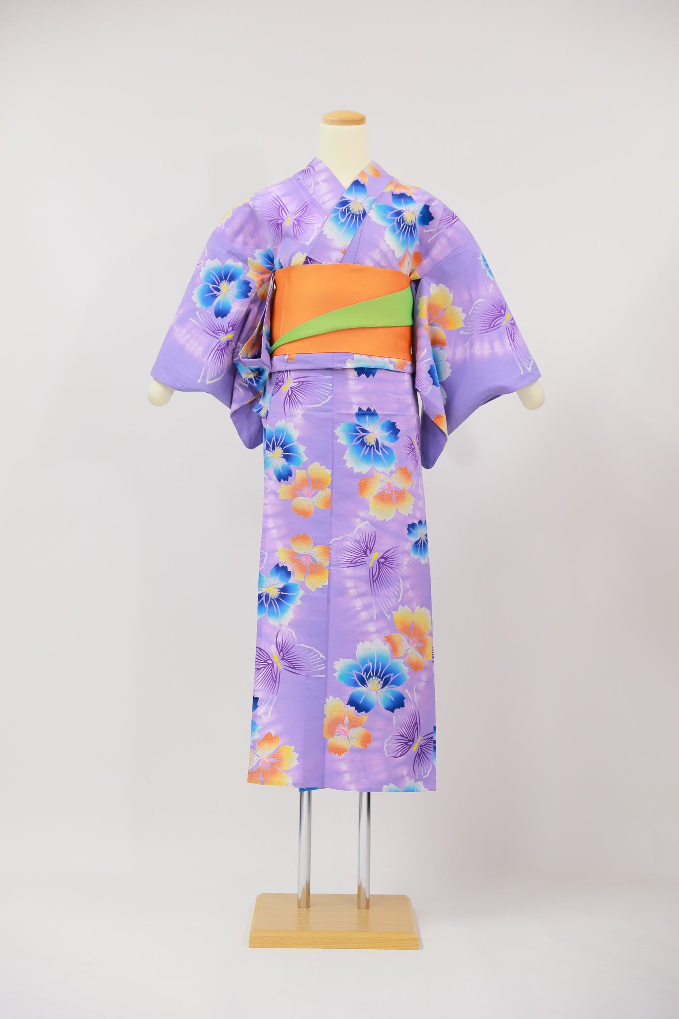 Yukata and hanhaba obi set reuse ◆tws565
