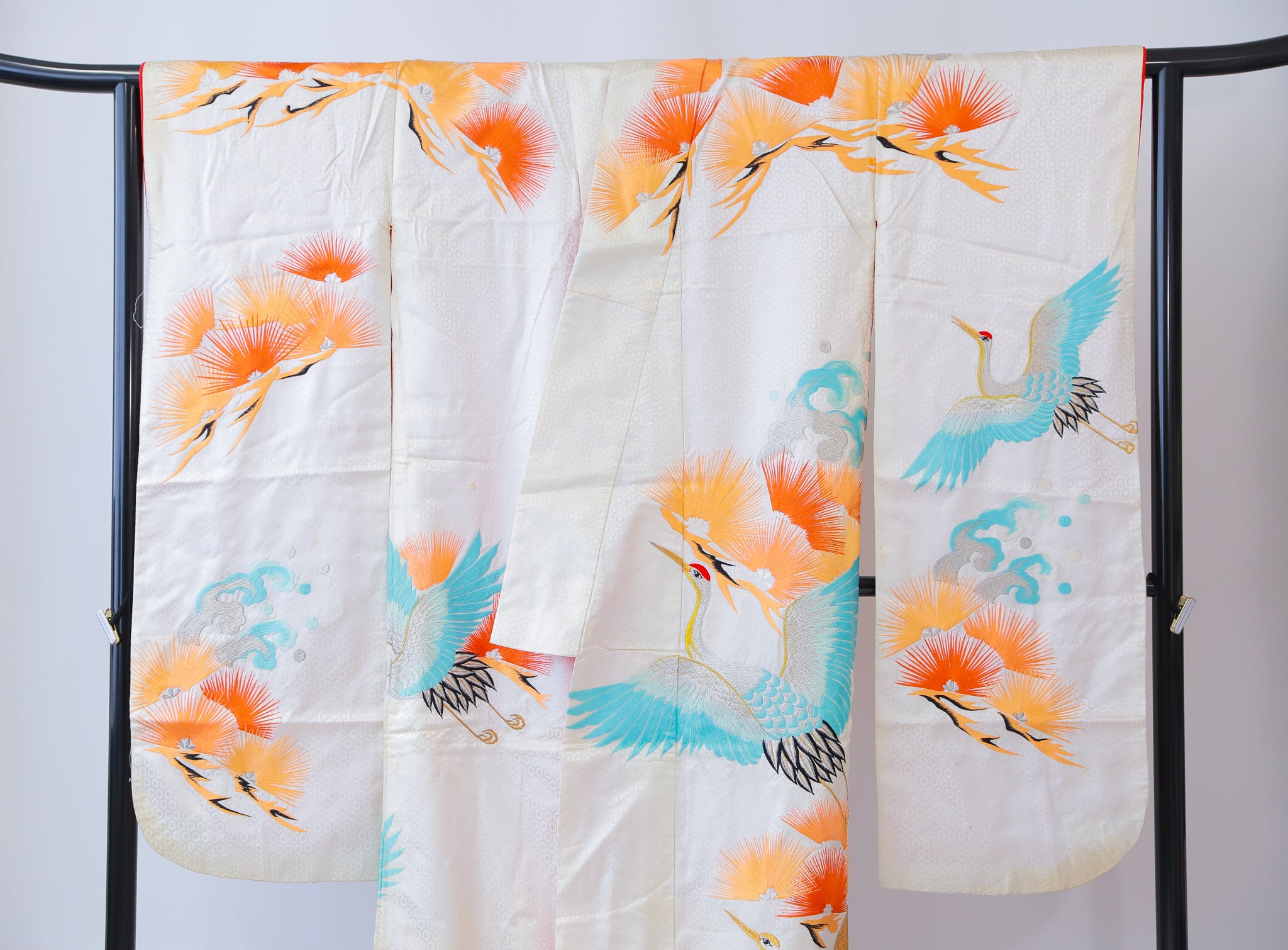 白無垢 打掛 花嫁衣装 刺繍 婚礼 結婚式 ウエディング 古着 ◆twu567