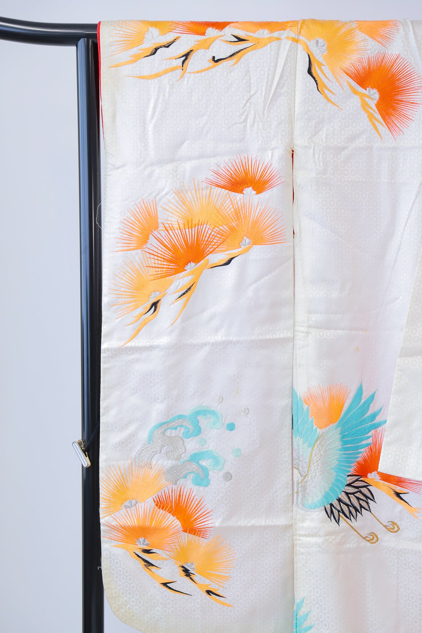 白無垢 打掛 花嫁衣装 刺繍 婚礼 結婚式 ウエディング 古着 ◆twu567