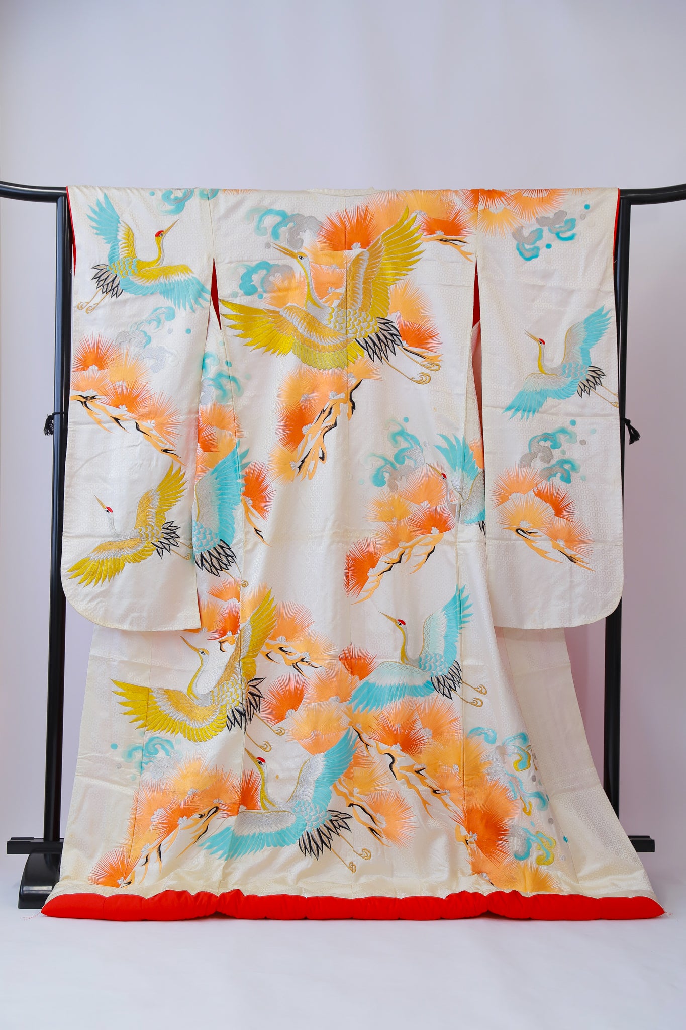 白無垢 打掛 花嫁衣装 刺繍 婚礼 結婚式 ウエディング 古着 ◆twu567