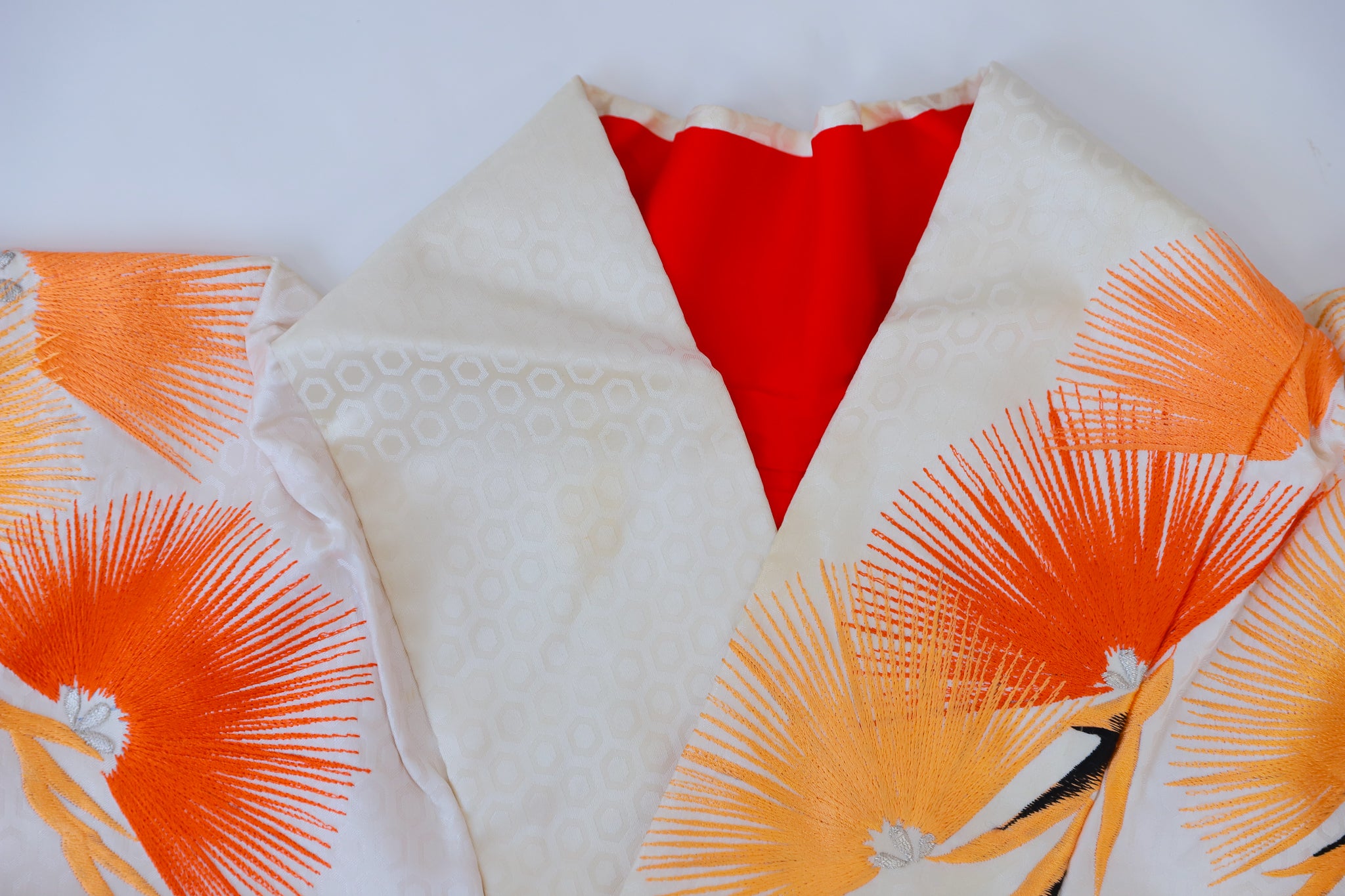 白無垢 打掛 花嫁衣装 刺繍 婚礼 結婚式 ウエディング 古着 ◆twu567