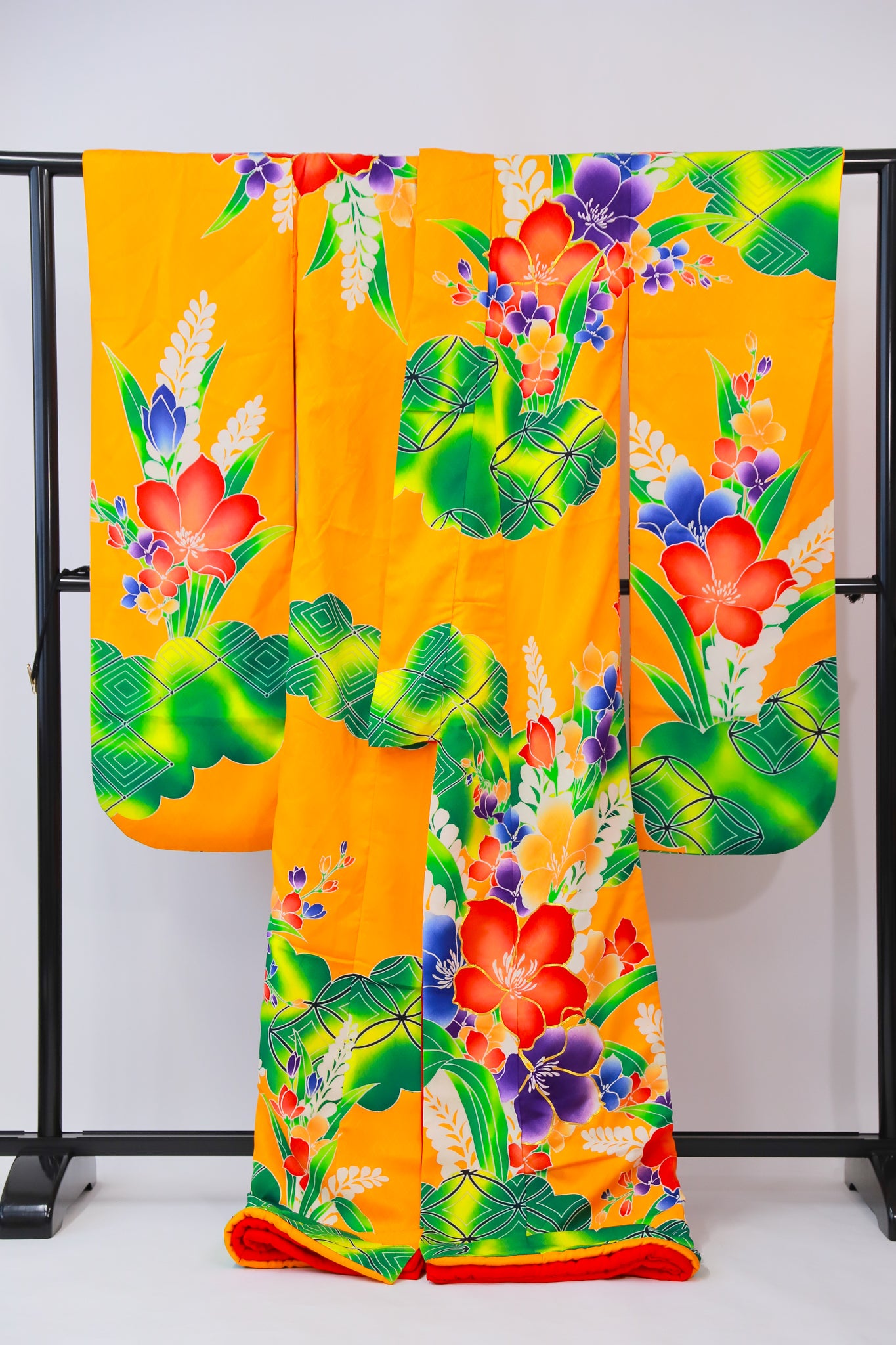 引き振袖 お引きずり 花嫁衣装 結婚式 豪華 婚礼 ウエディング 古着◆twff570