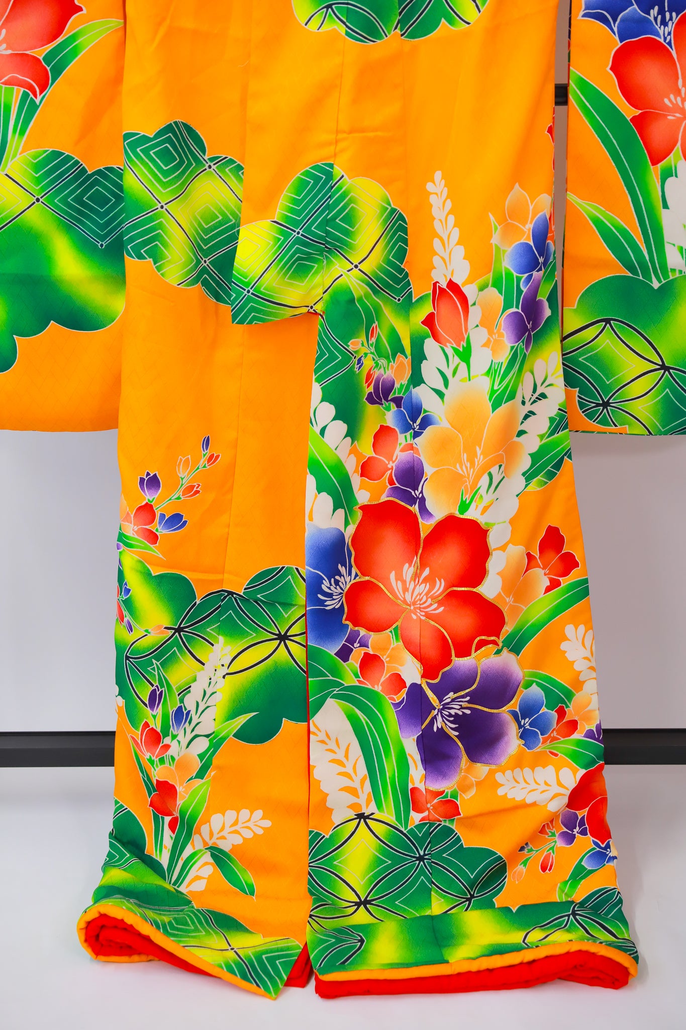 引き振袖 お引きずり 花嫁衣装 結婚式 豪華 婚礼 ウエディング 古着◆twff570