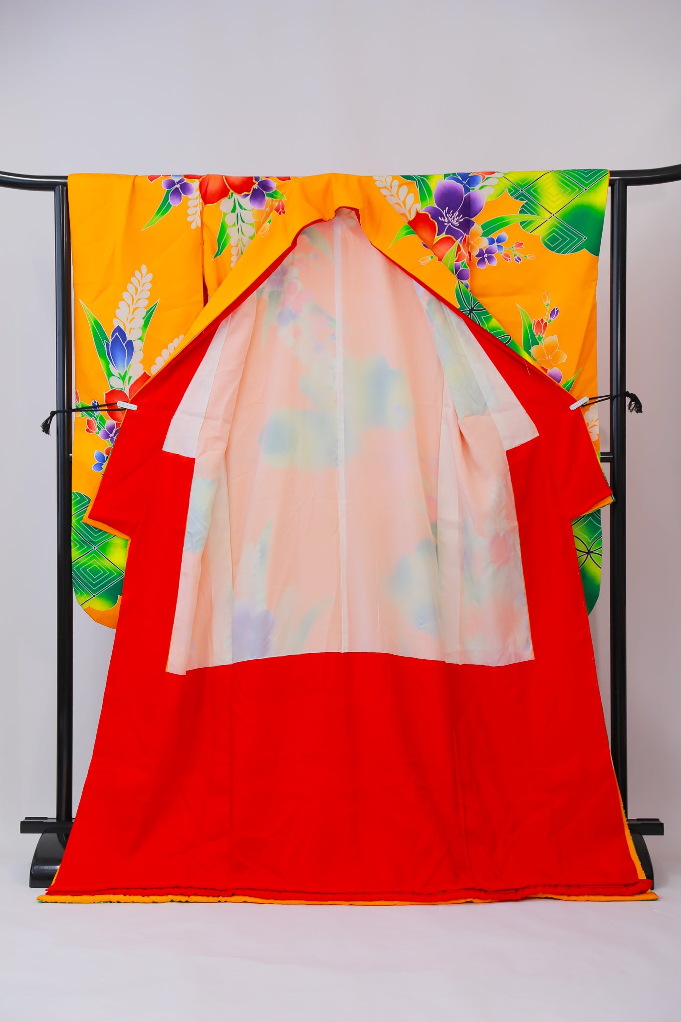 引き振袖 お引きずり 花嫁衣装 結婚式 豪華 婚礼 ウエディング 古着◆twff570