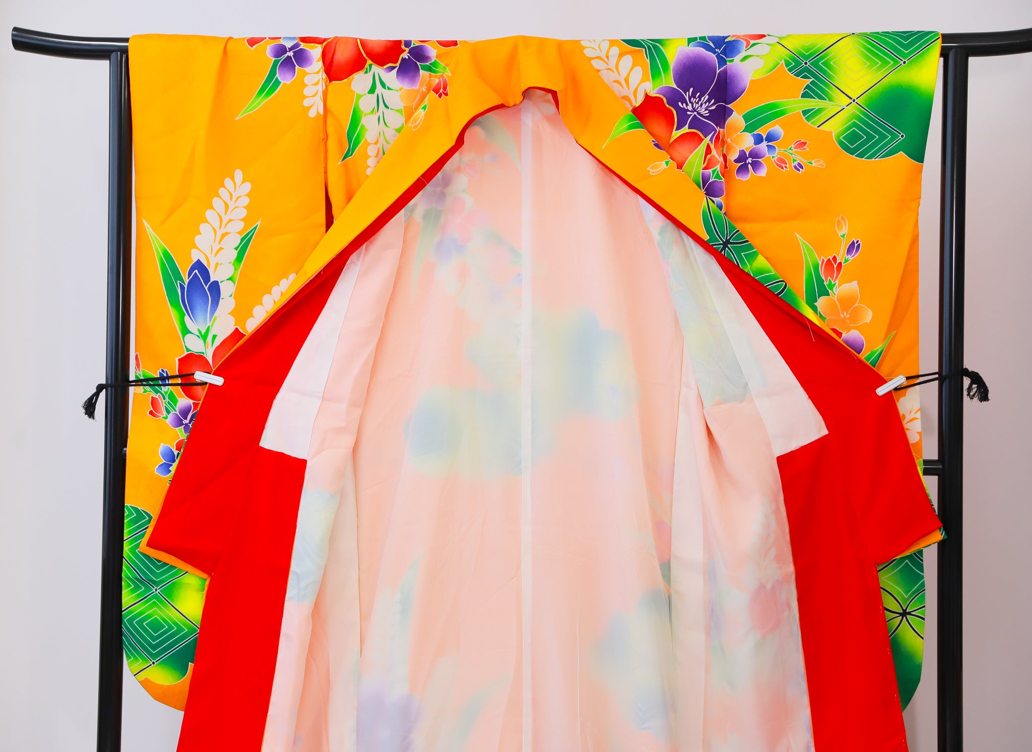 引き振袖 お引きずり 花嫁衣装 結婚式 豪華 婚礼 ウエディング 古着◆twff570