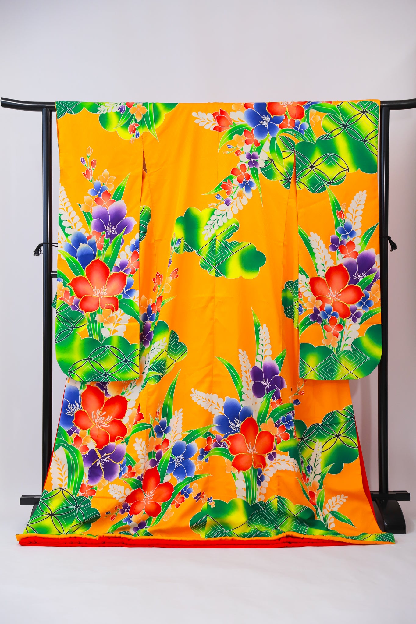 引き振袖 お引きずり 花嫁衣装 結婚式 豪華 婚礼 ウエディング 古着◆twff570