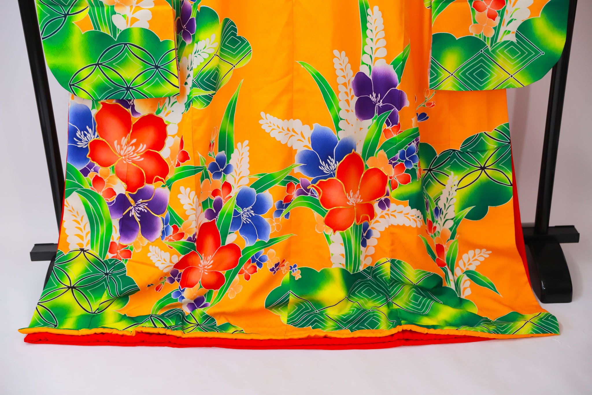 引き振袖 お引きずり 花嫁衣装 結婚式 豪華 婚礼 ウエディング 古着◆twff570