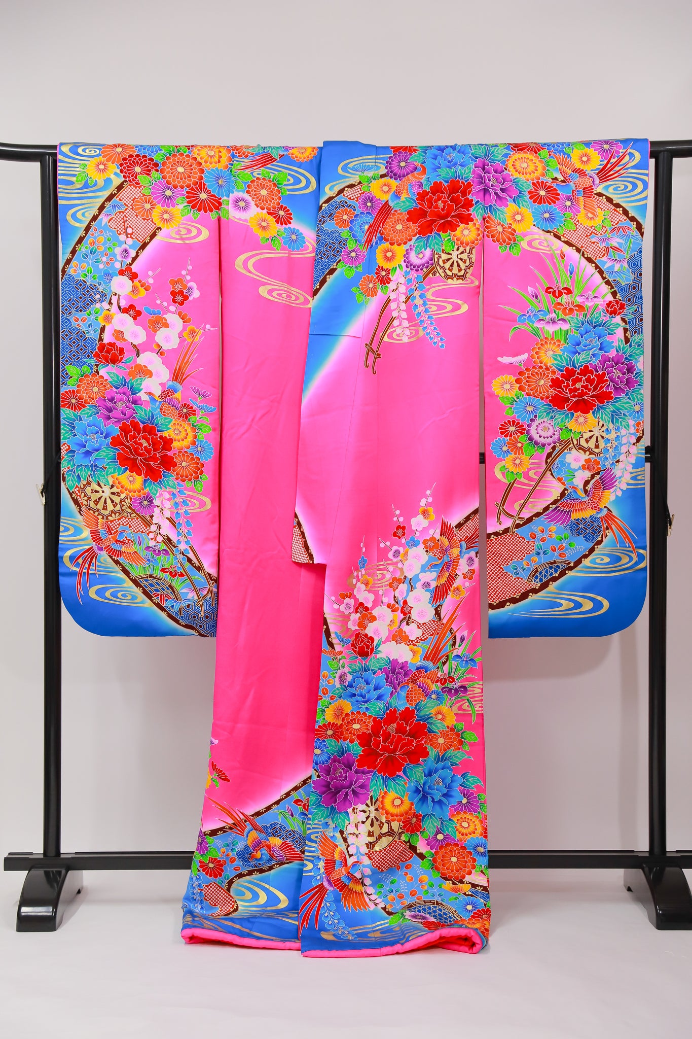 引き振袖 お引きずり 花嫁衣装 結婚式 豪華 婚礼 ウエディング 古着◆twff571