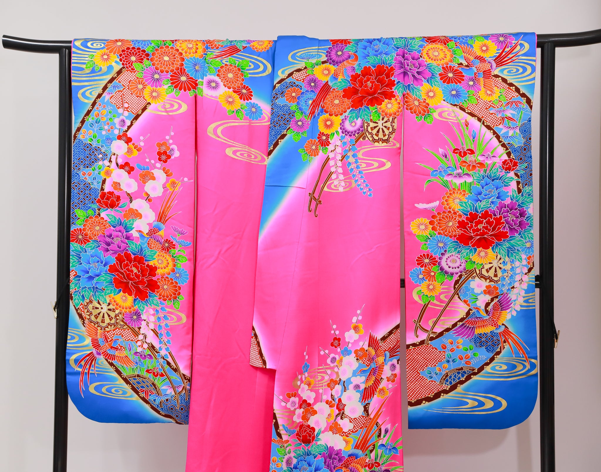 引き振袖 お引きずり 花嫁衣装 結婚式 豪華 婚礼 ウエディング 古着◆twff571