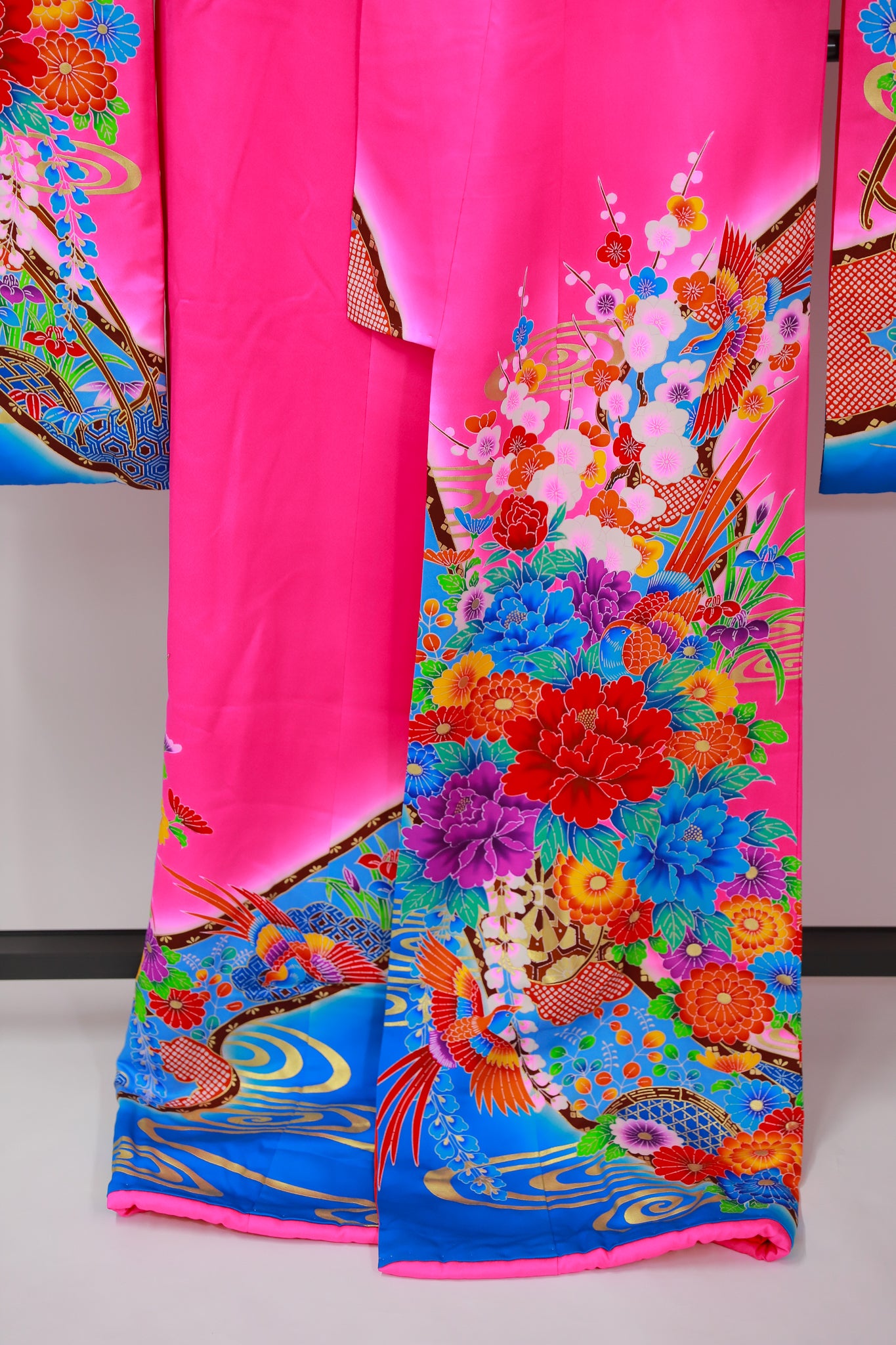 引き振袖 お引きずり 花嫁衣装 結婚式 豪華 婚礼 ウエディング 古着◆twff571