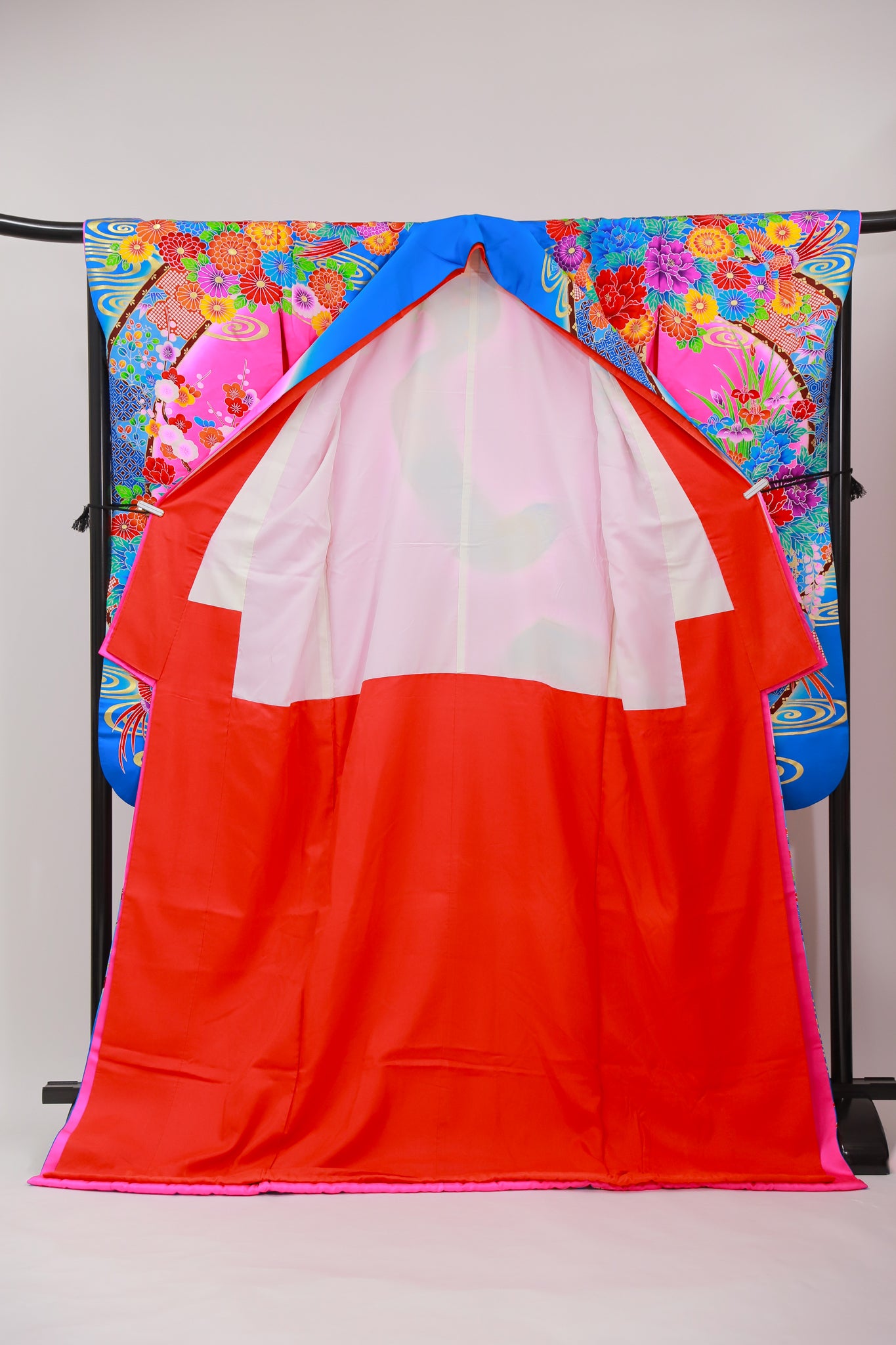 引き振袖 お引きずり 花嫁衣装 結婚式 豪華 婚礼 ウエディング 古着◆twff571