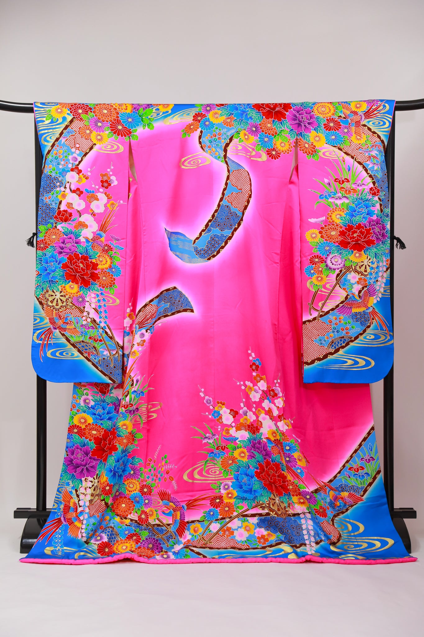 引き振袖 お引きずり 花嫁衣装 結婚式 豪華 婚礼 ウエディング 古着◆twff571