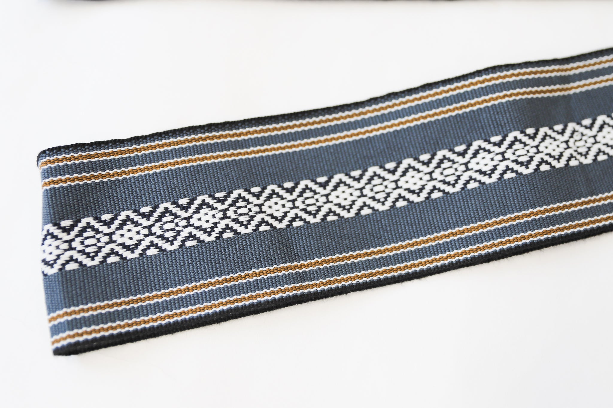 男旅館帯 青色 男帯 メンズ帯 男浴衣帯 新品◆tor572