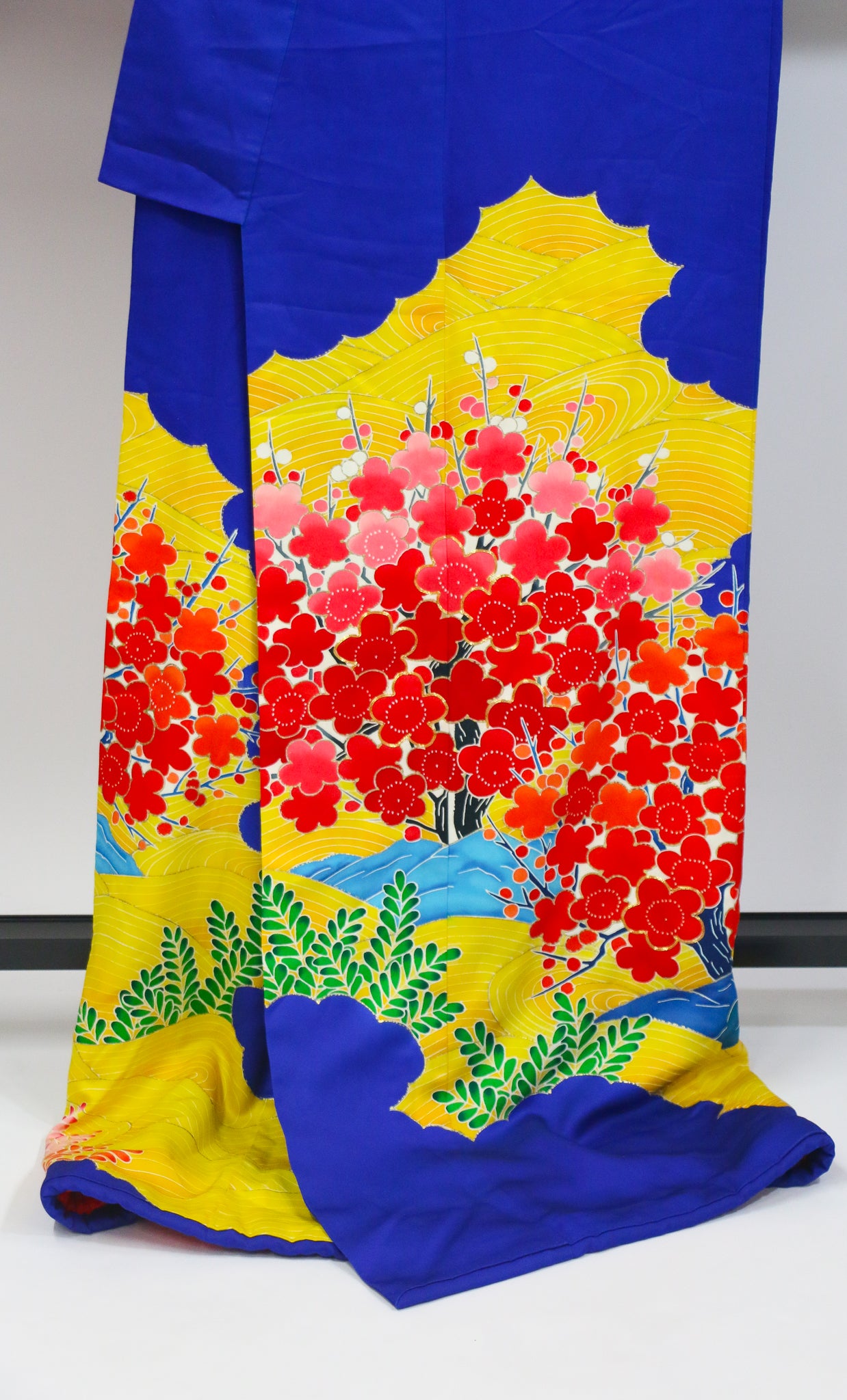 Hikifurisode Bridal Costume Luxurious Wedding Ceremony Vintage ◆twff168