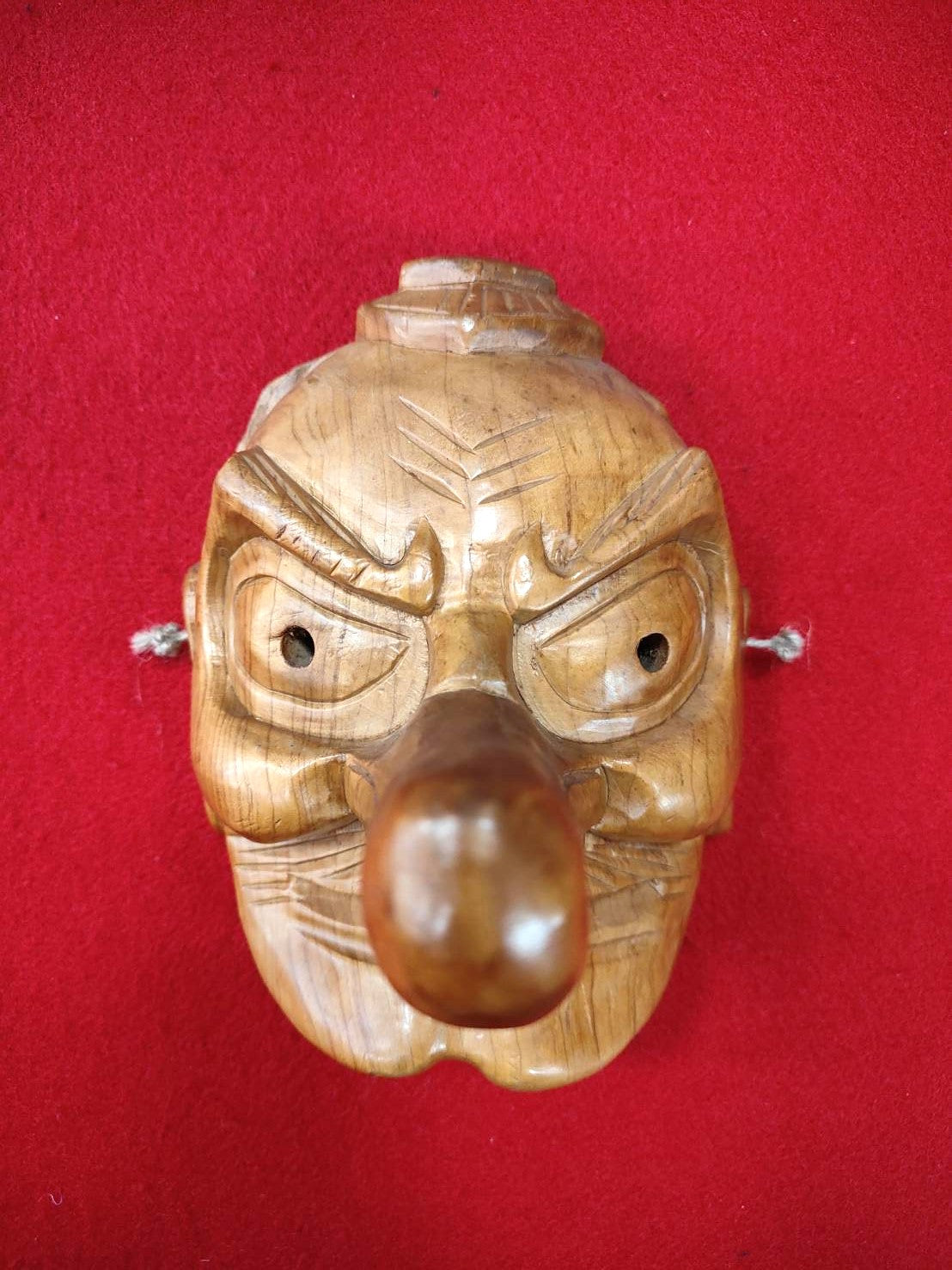KM017 天狗 魔除け 縁起物 伝統 壁掛け 置物