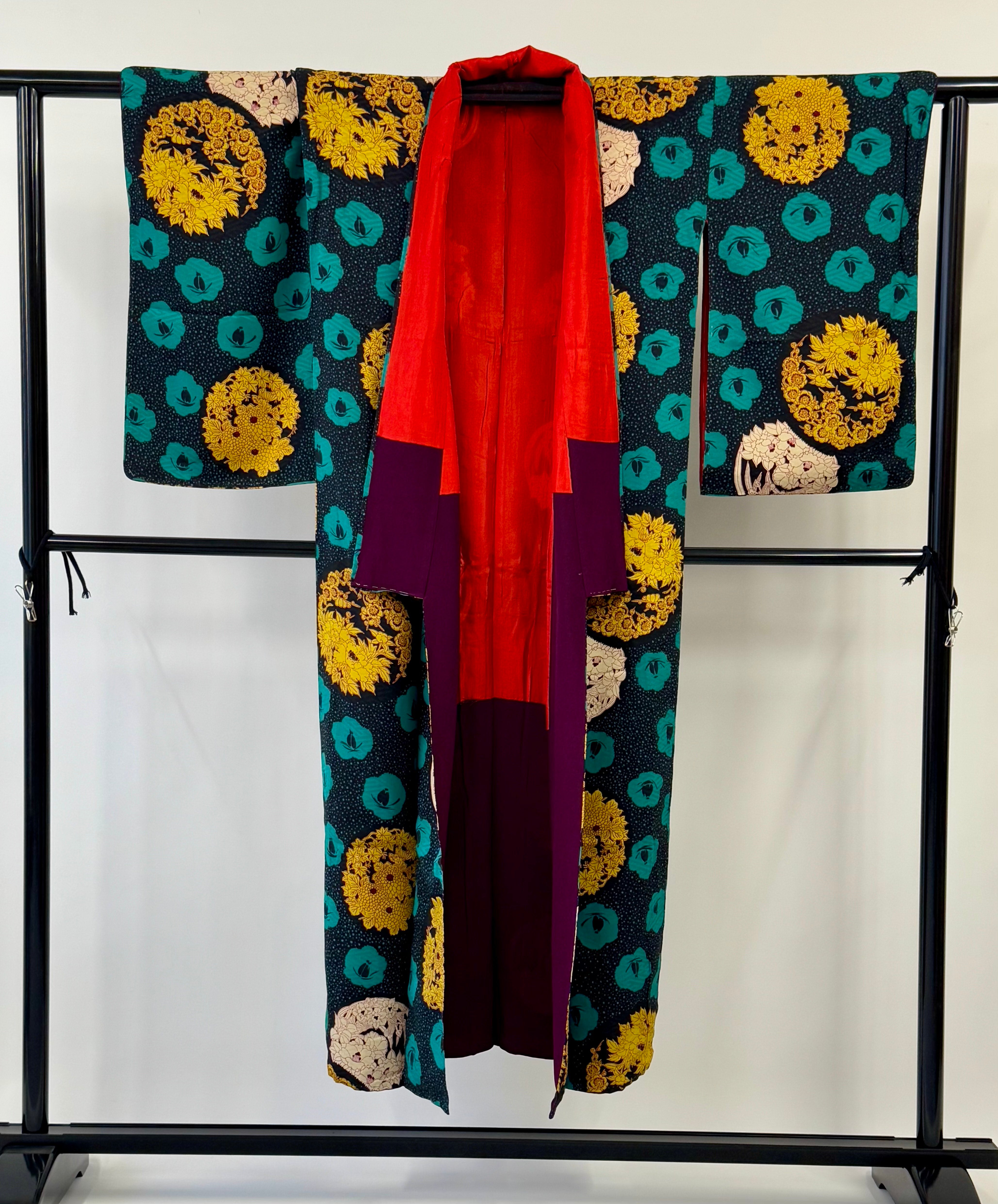 ♦KJ023 Women's kimono used Japanese clothes