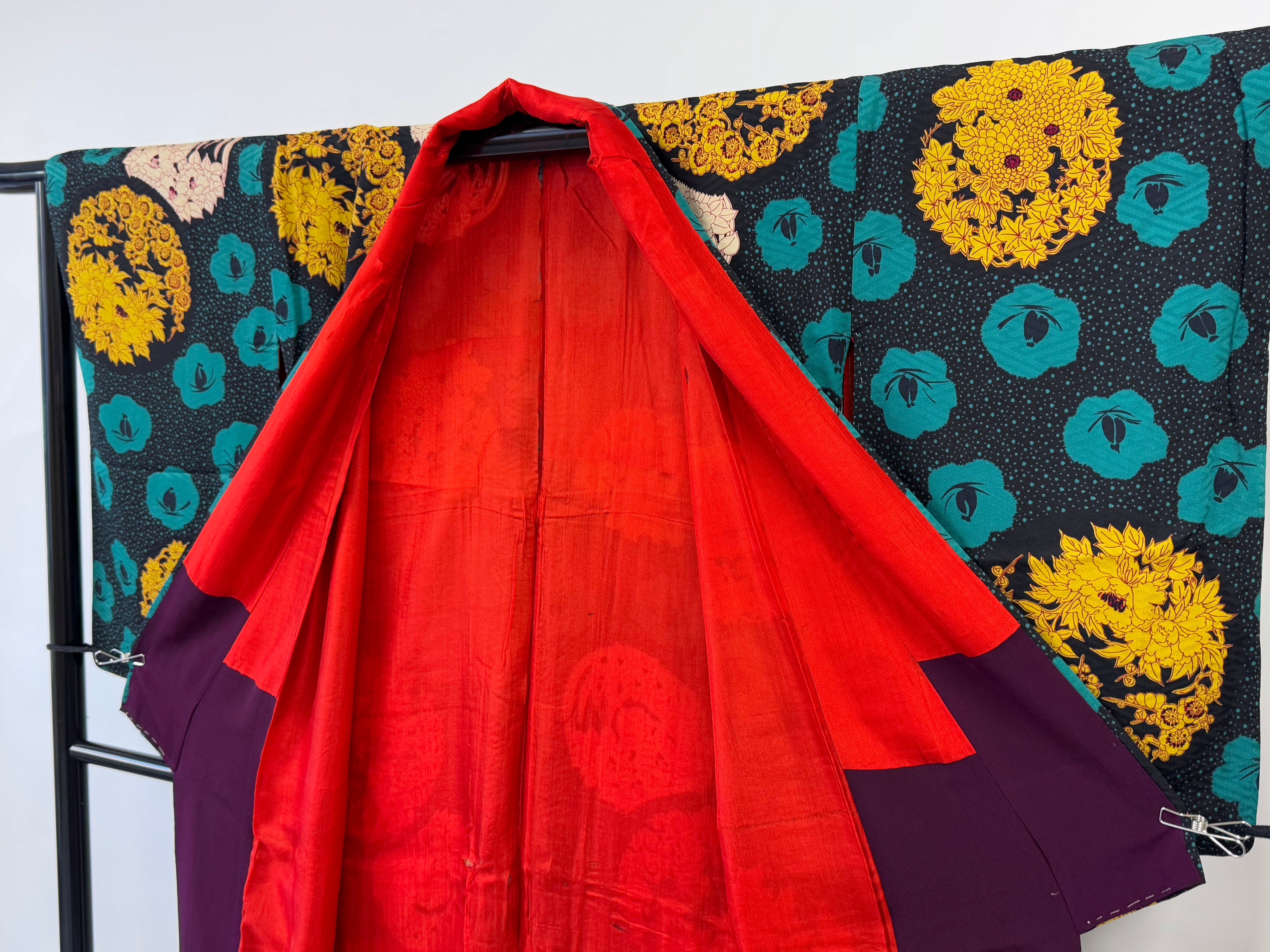 ♦KJ023 Women's kimono used Japanese clothes