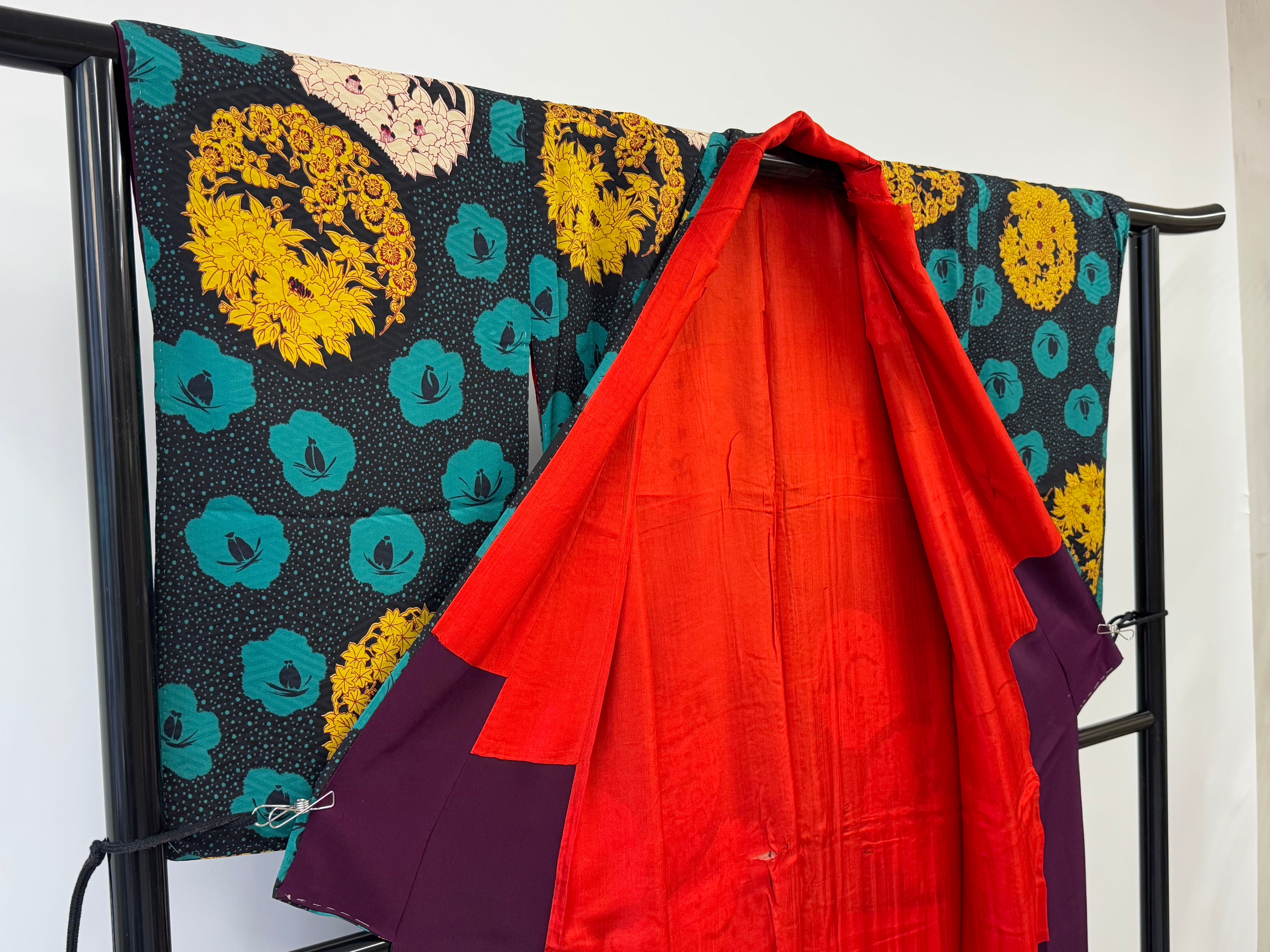 ♦KJ023 Women's kimono used Japanese clothes