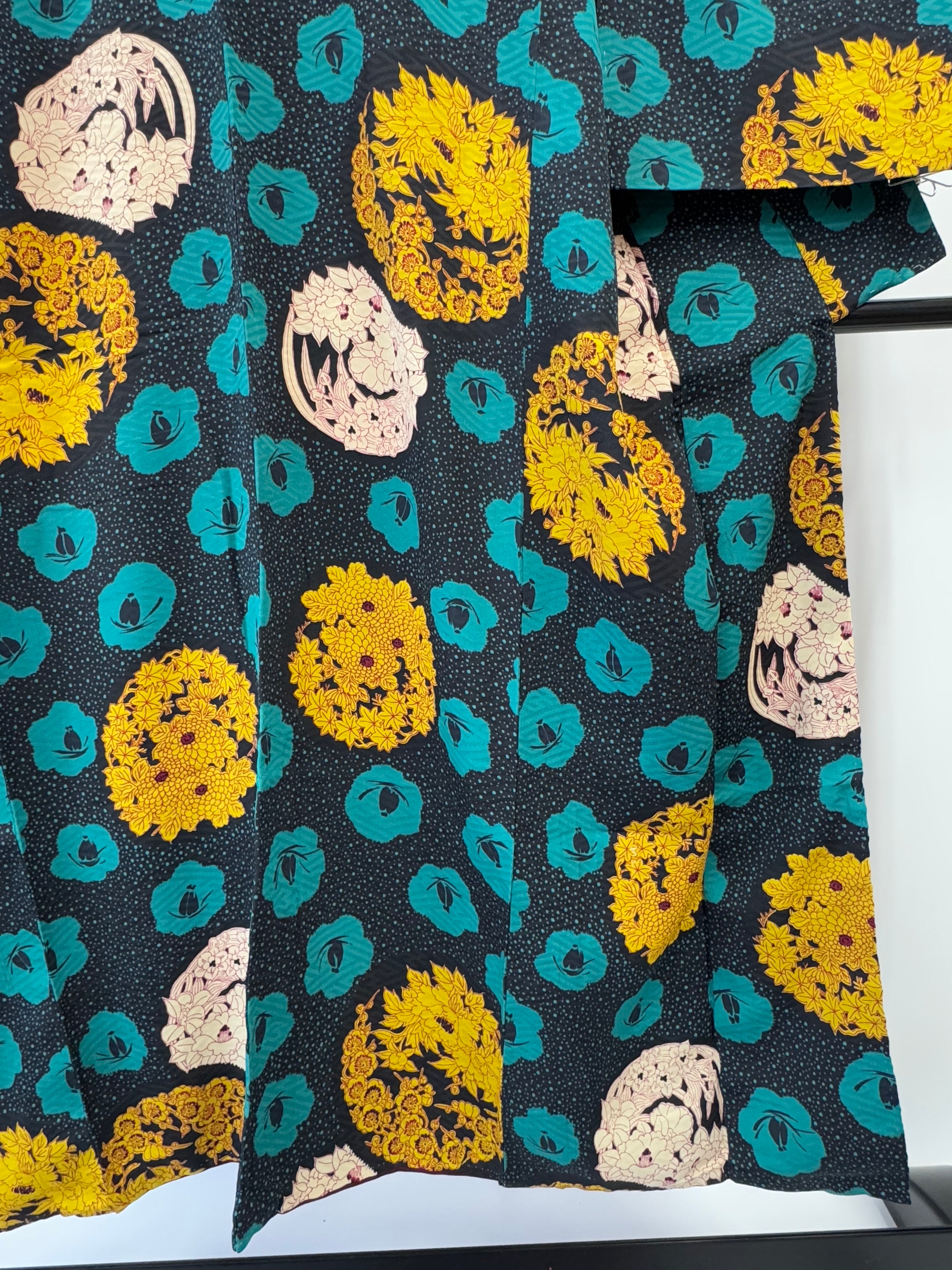 ♦KJ023 Women's kimono used Japanese clothes