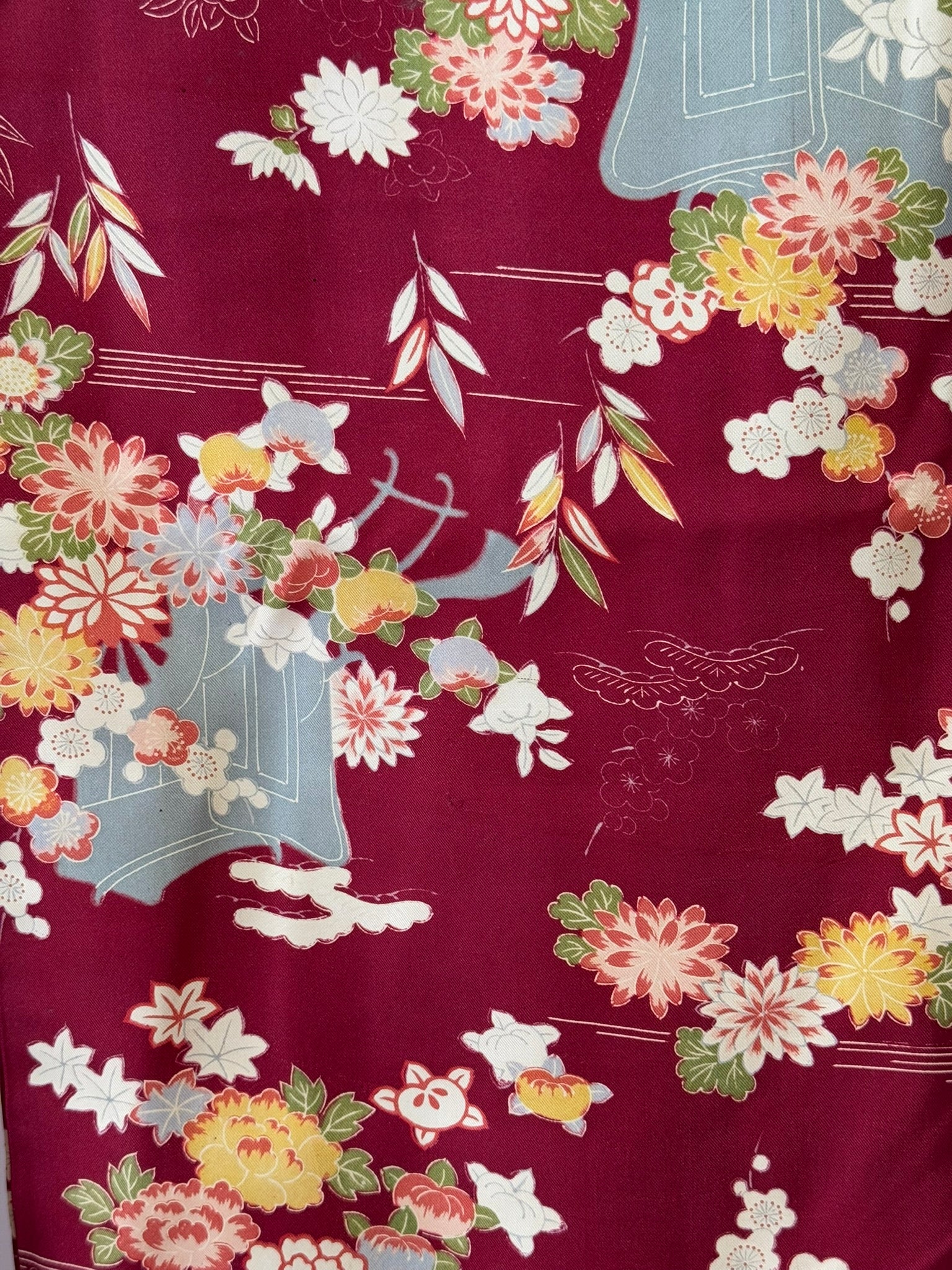 ♦KJ031 Women's kimono used Japanese clothes