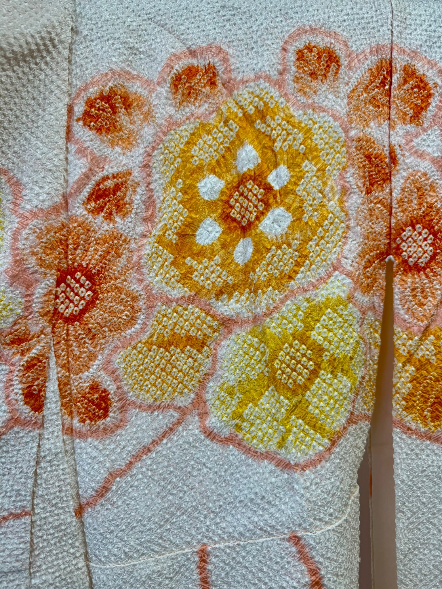 KJ049 Women's Furisode Used Japanese Clothes