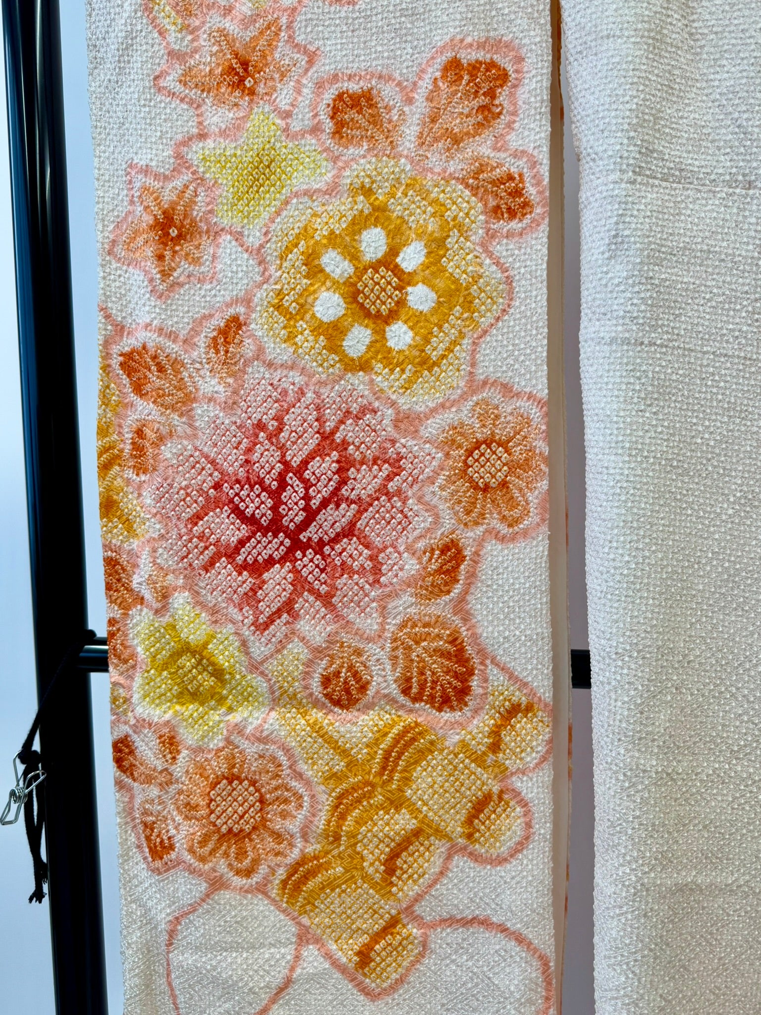 KJ049 Women's Furisode Used Japanese Clothes