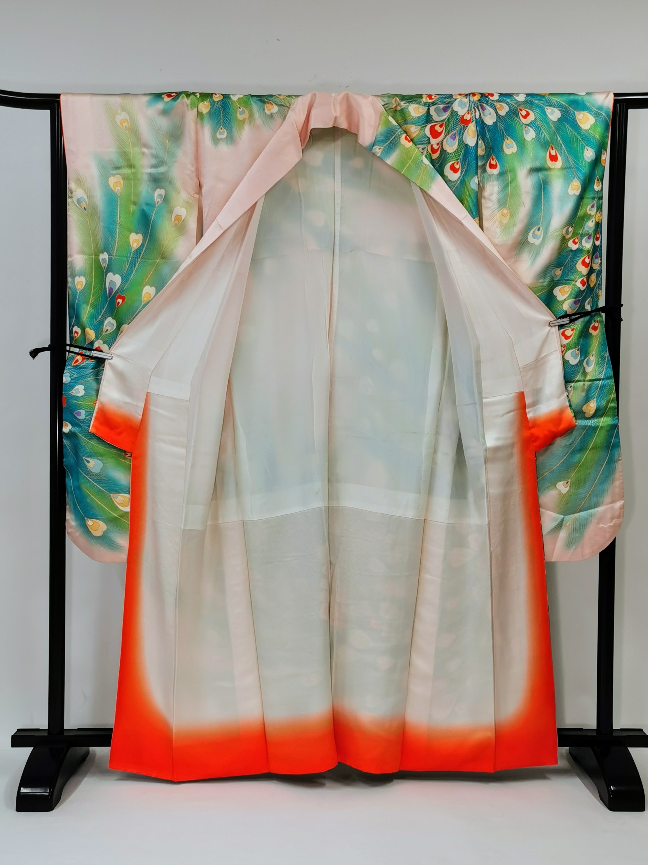 振袖 正絹 結婚式 卒業式 成人式 礼服 古着 和服◆twkf160