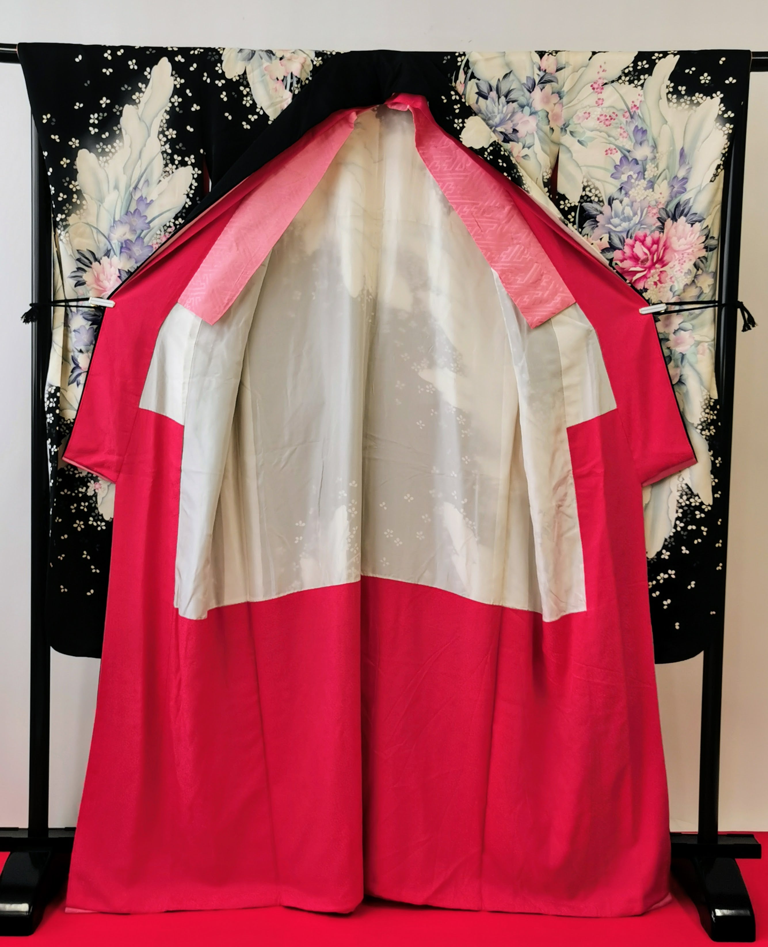 振袖 正絹 古着 結婚式 卒業式 成人式 礼服◆twf232