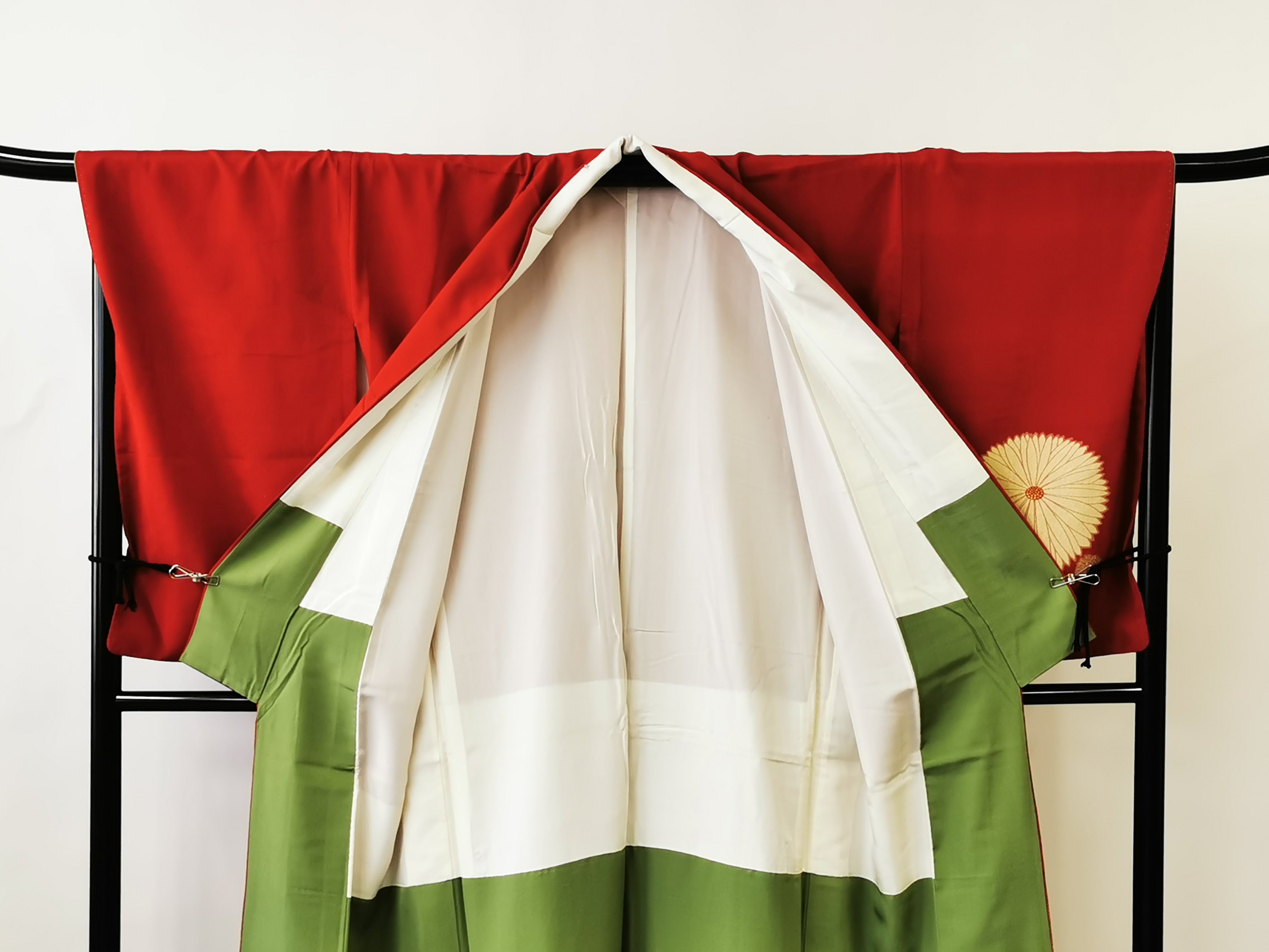 ♦KJ016 Women's kimono used Japanese clothes