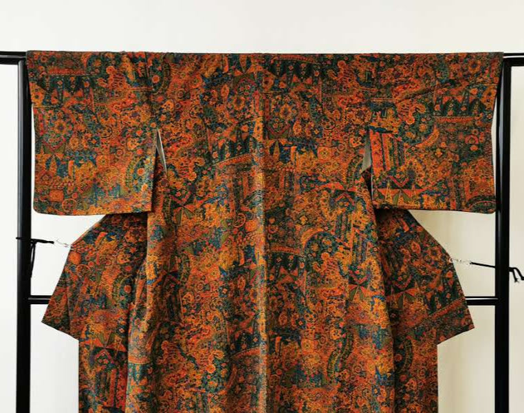 着物 kimono 小紋 古着 和服◇KJ019