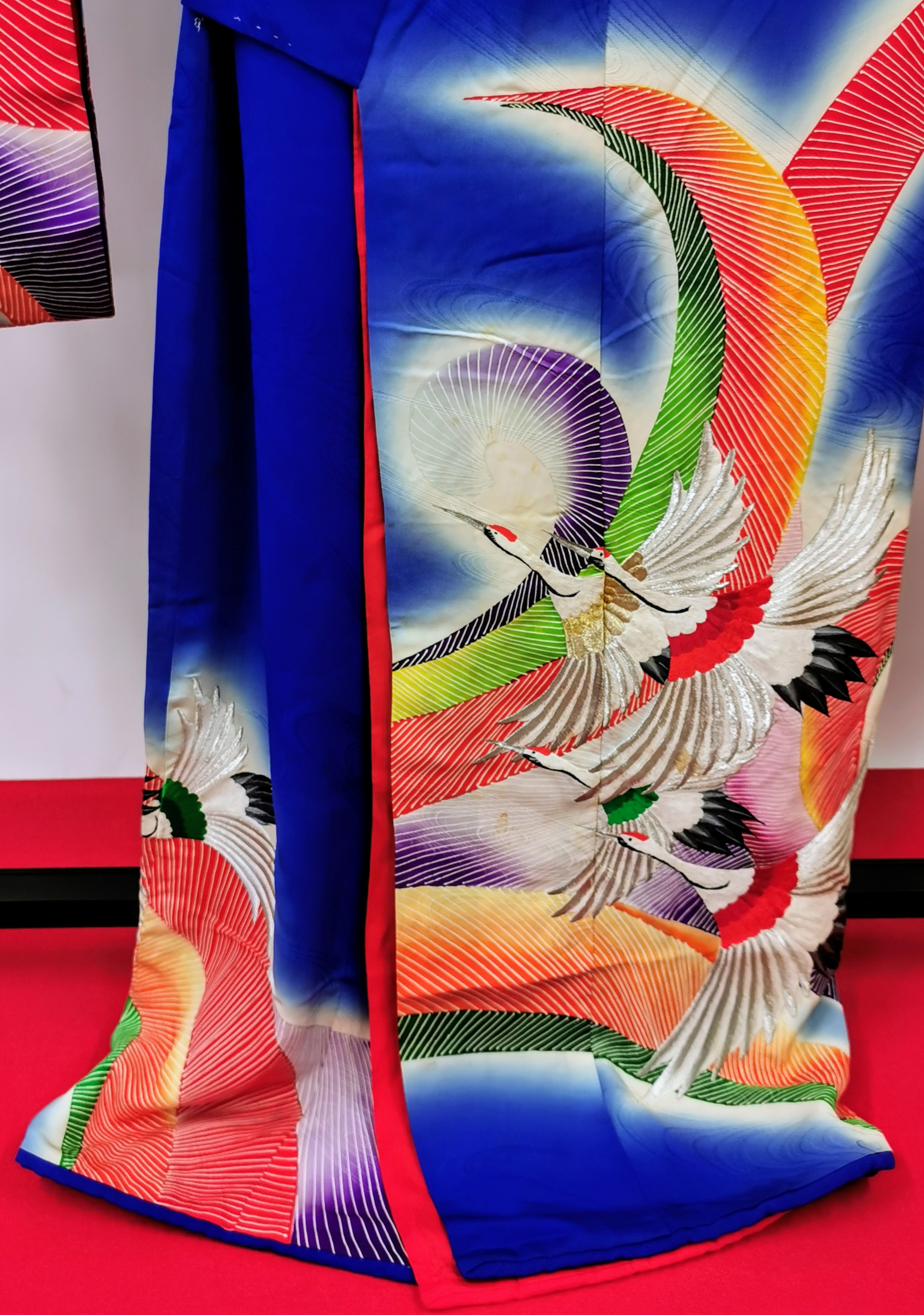 引き振袖 お引きずり 花嫁衣装 結婚式 豪華 婚礼 ウエディング 古着◆twff239