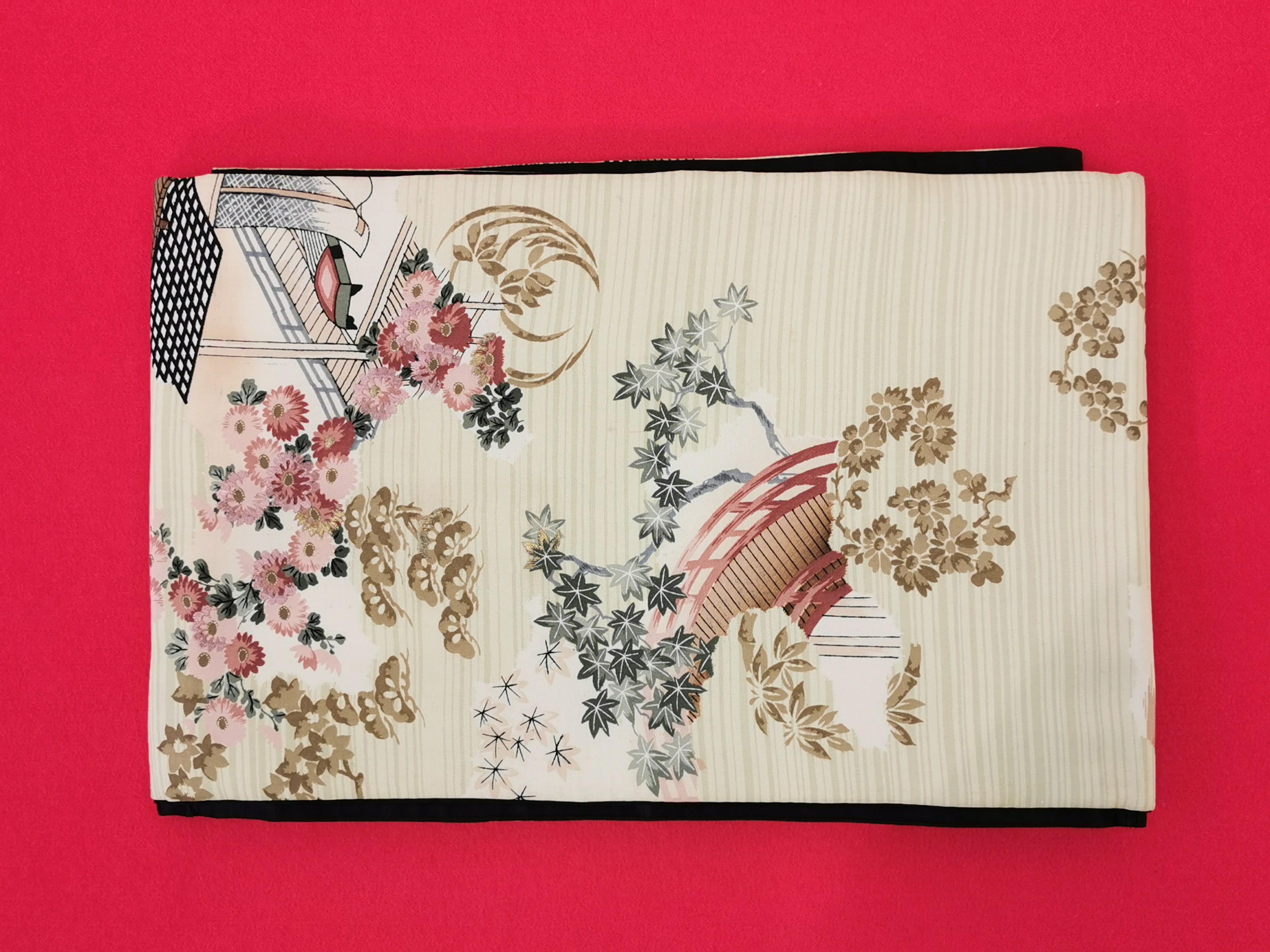 袋帯 5枚まとめ売り 中古品 和装 和装小物 リメイク 古布リメイク ハギレ 帯 和柄 和装帯◆tof190