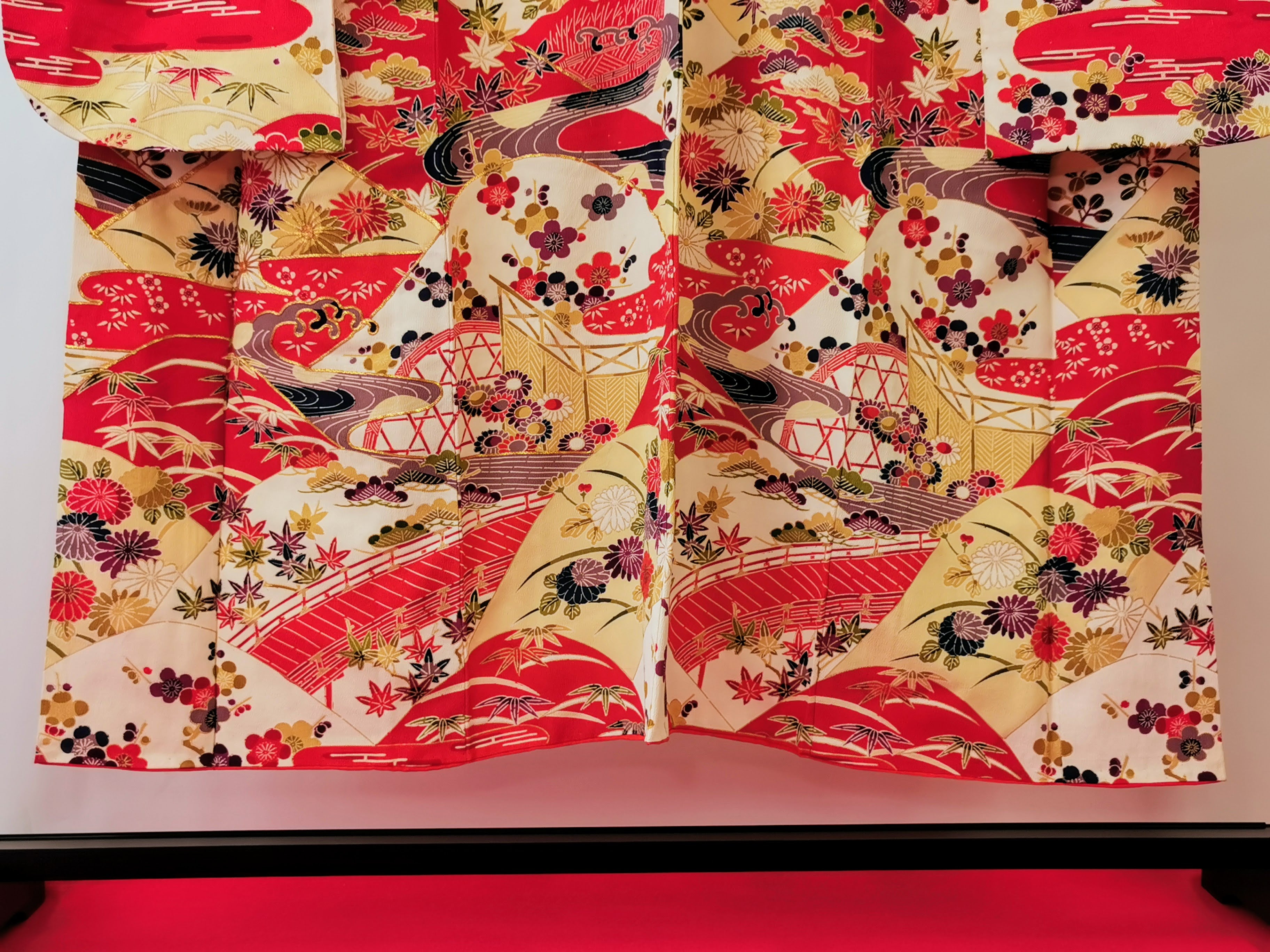 振袖 正絹 古着 結婚式 卒業式 成人式◆twf250