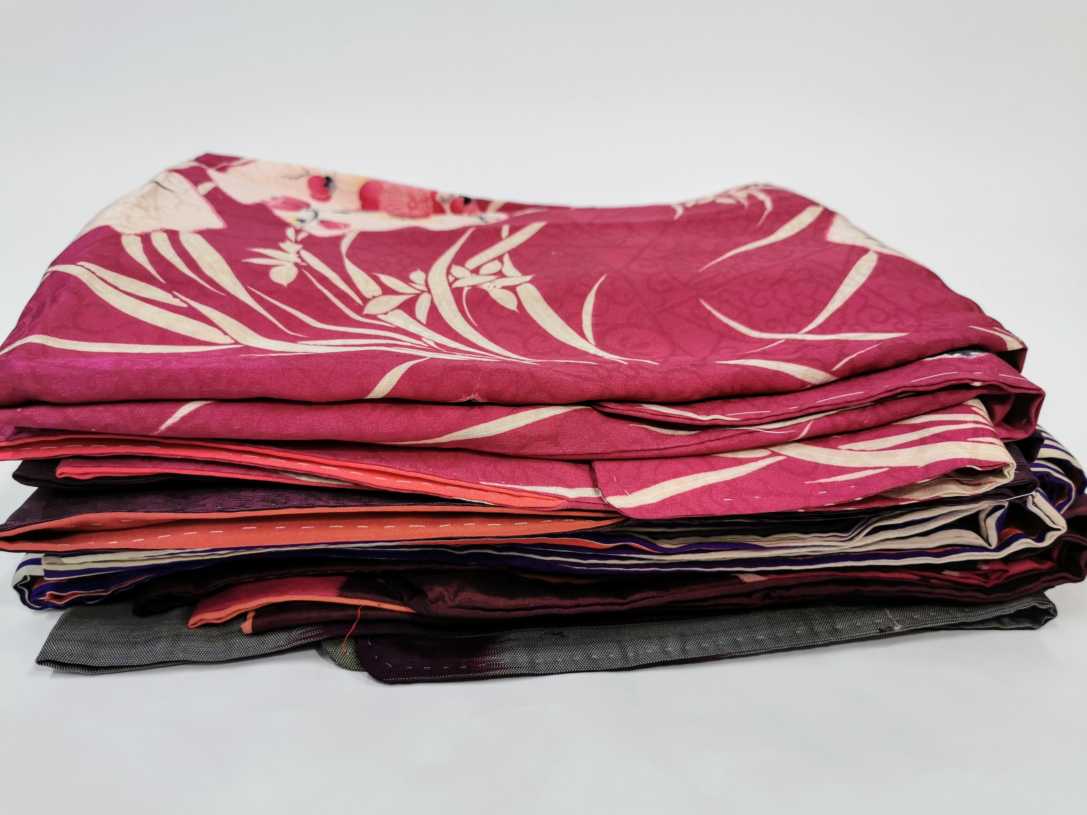 紫系/着物まとめ売り5点 リユース◆twkn372