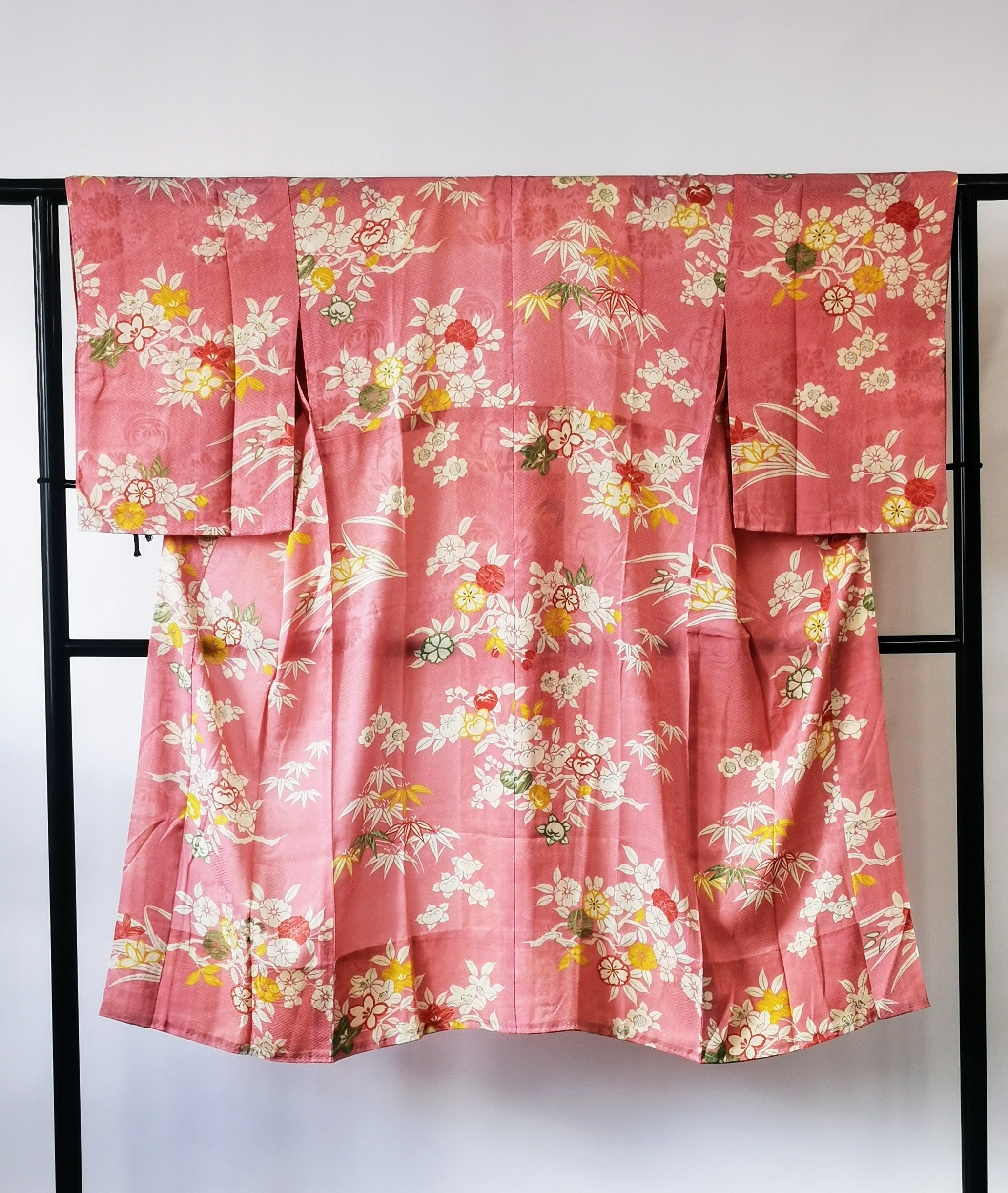 ♦KJ002 Women's kimono used Japanese clothes