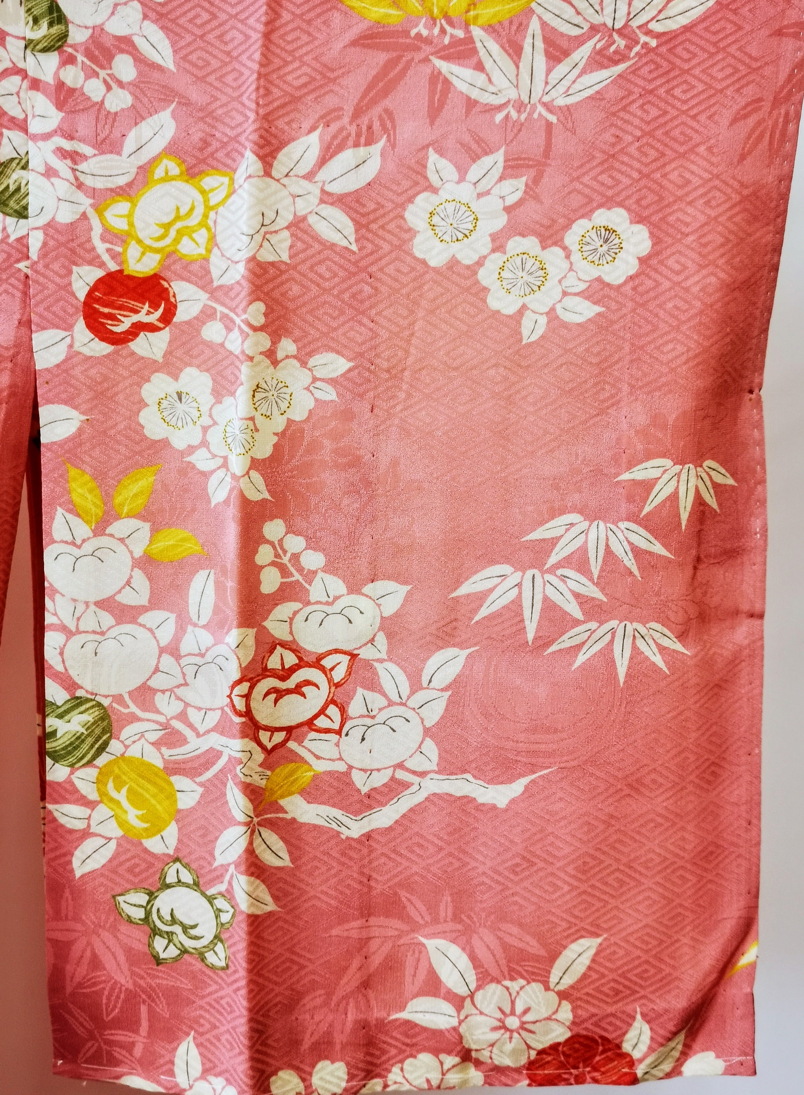 ♦KJ002 Women's kimono used Japanese clothes