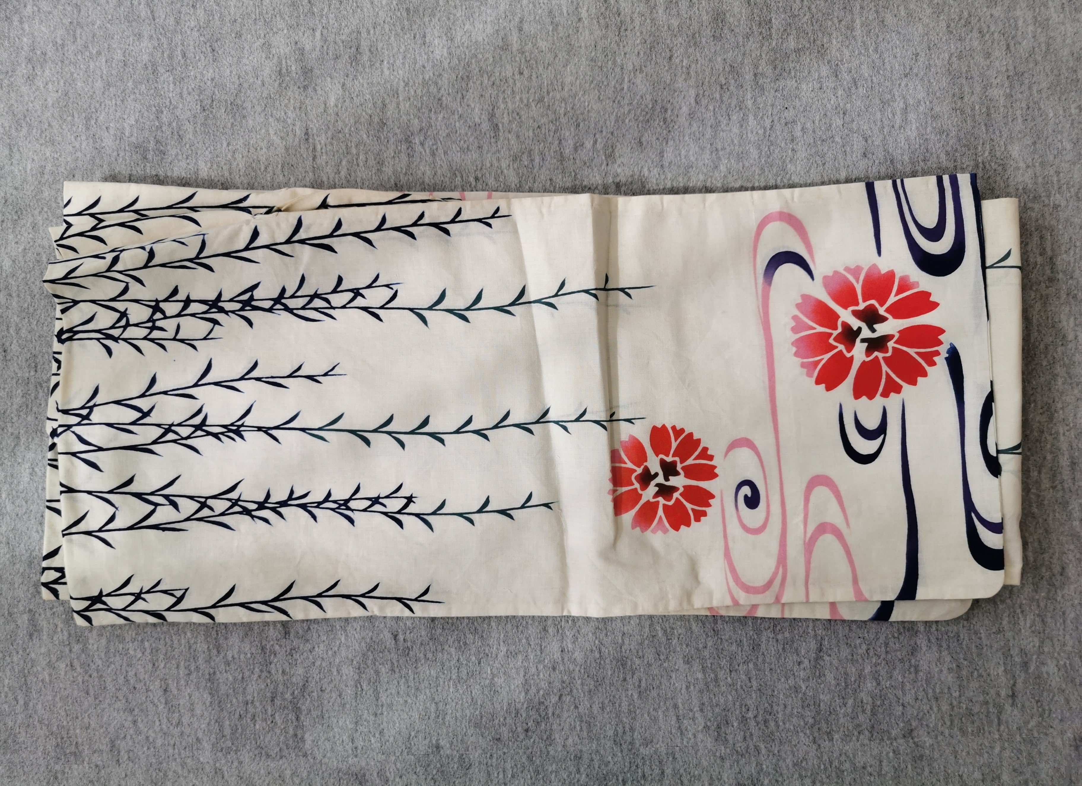 浴衣 女性 5点 まとめ売り 古着 リユース リメイク 和装 和服 和柄 レトロ柄 素材 ハンドメイド 材料 生地◆twy129