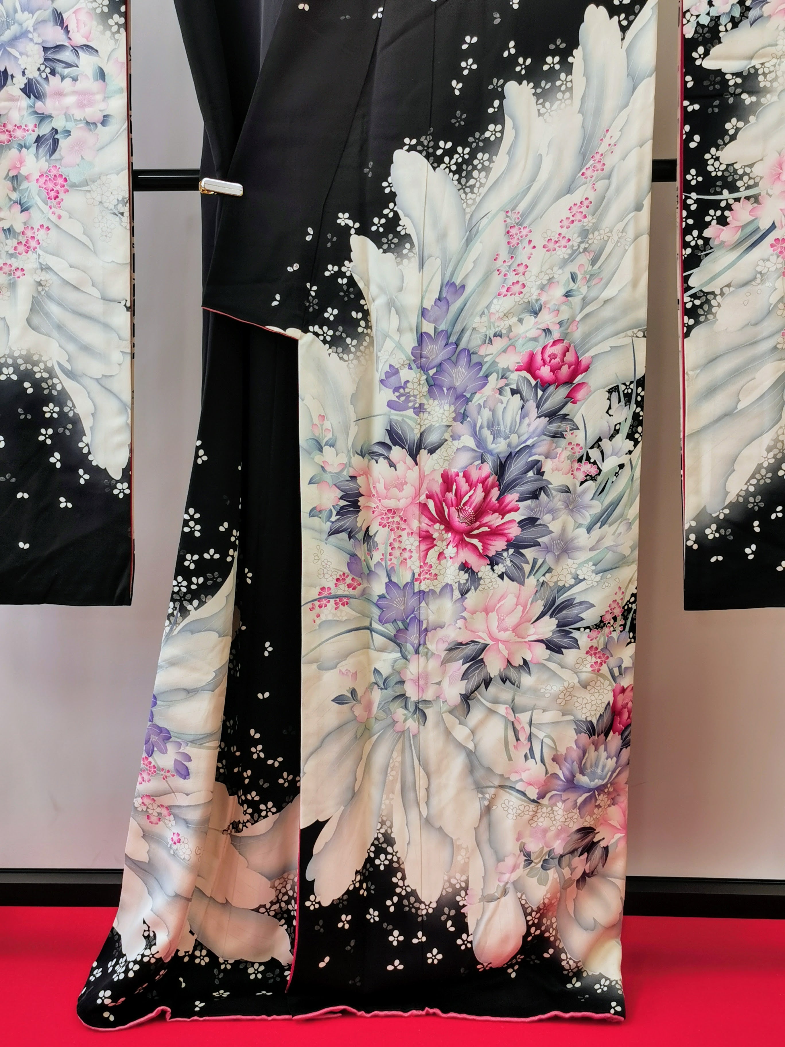 振袖 正絹 古着 結婚式 卒業式 成人式 礼服◆twf232