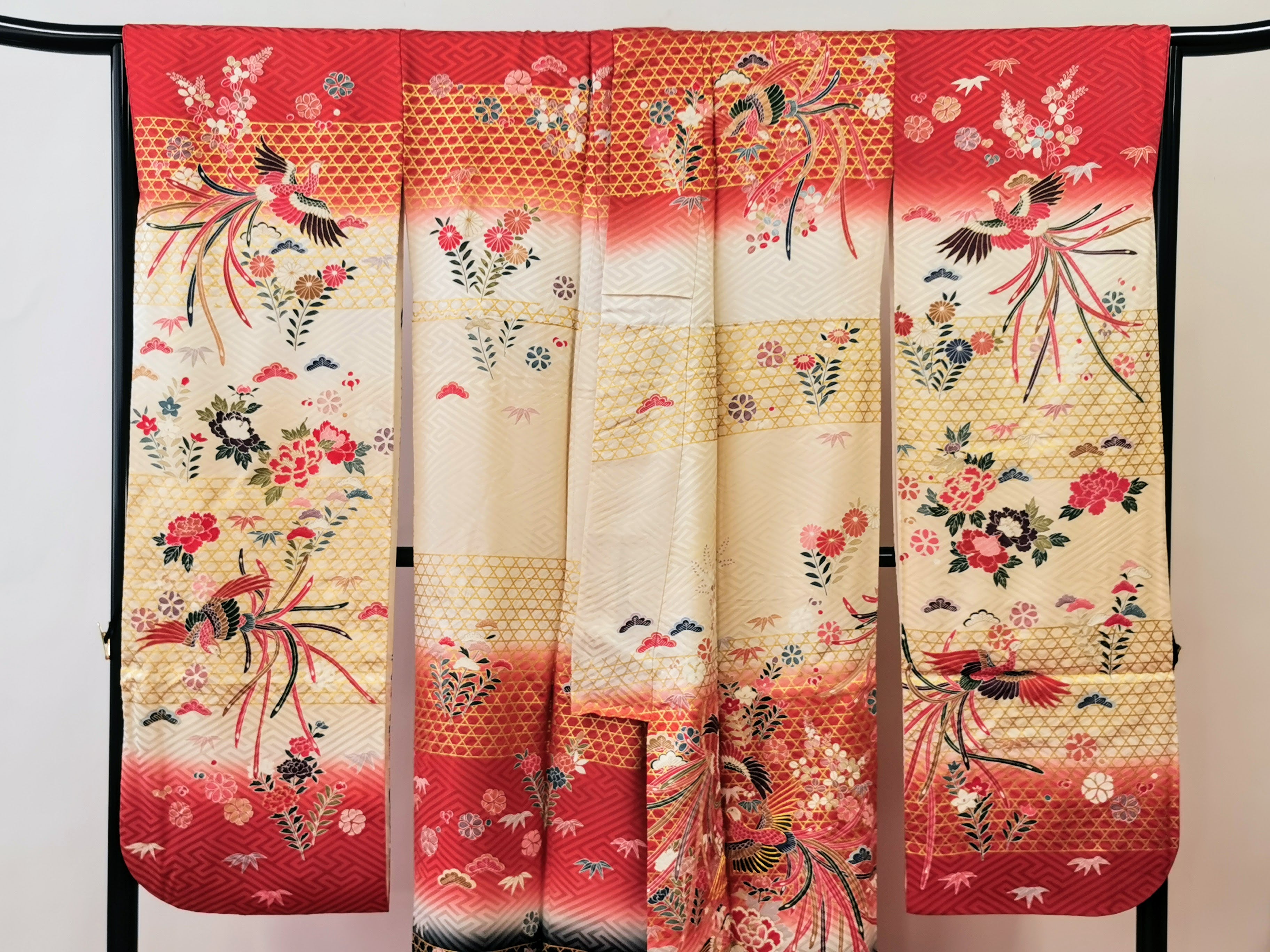 振袖 正絹 古着 結婚式 卒業式 成人式◆twf253