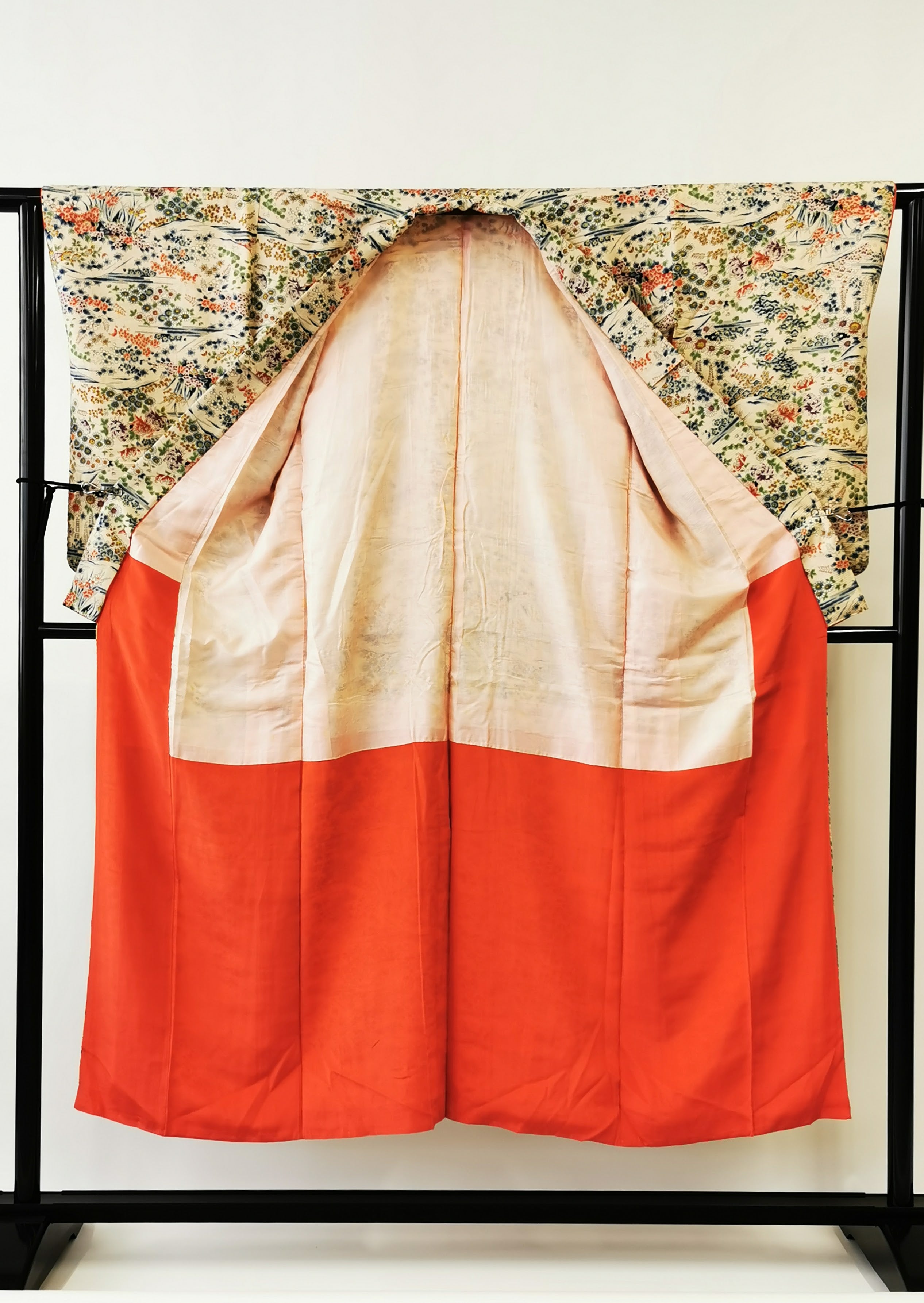 ♦KJ018 Women's kimono used Japanese clothes