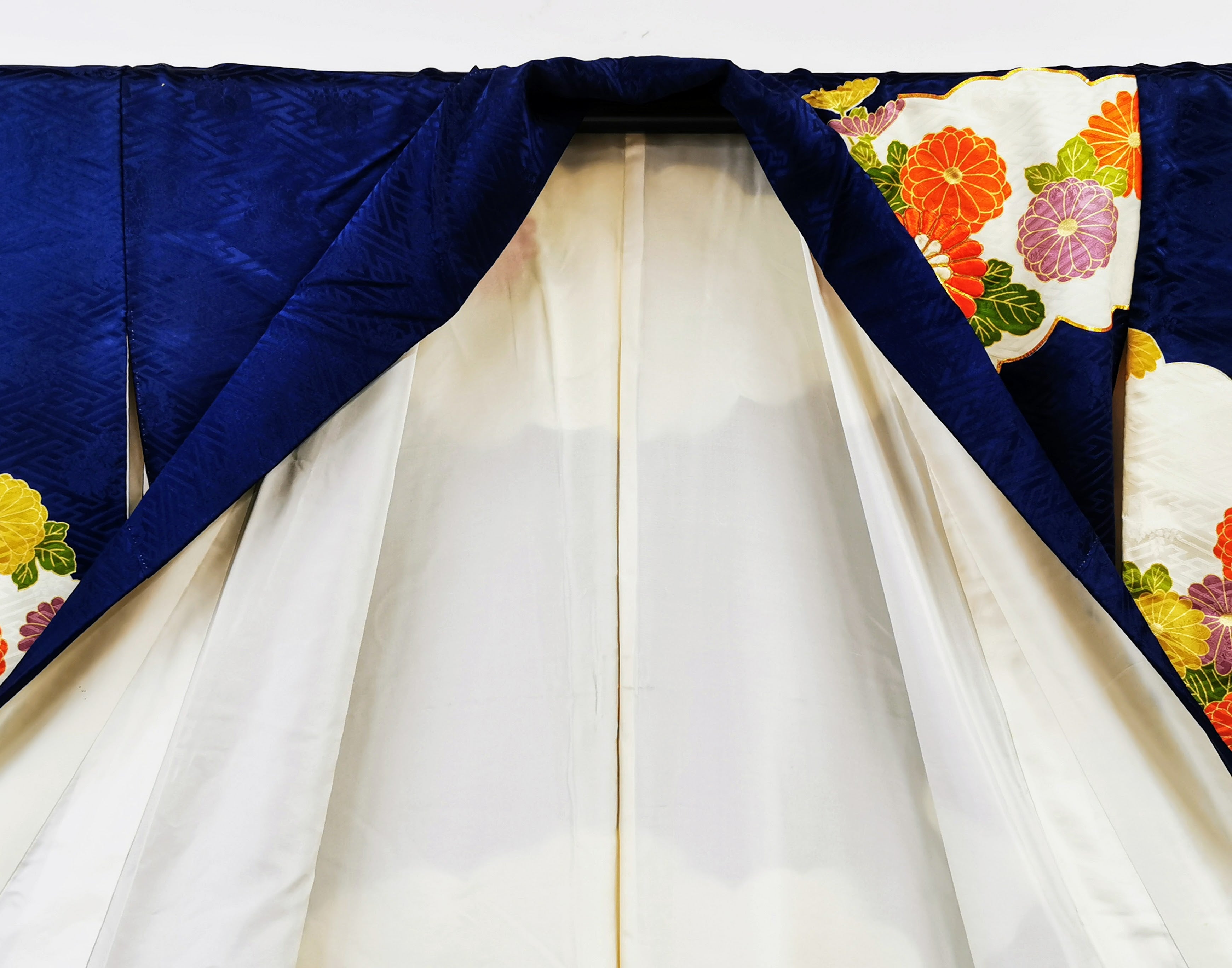 KJ052 Women's Furisode Used Japanese Clothes