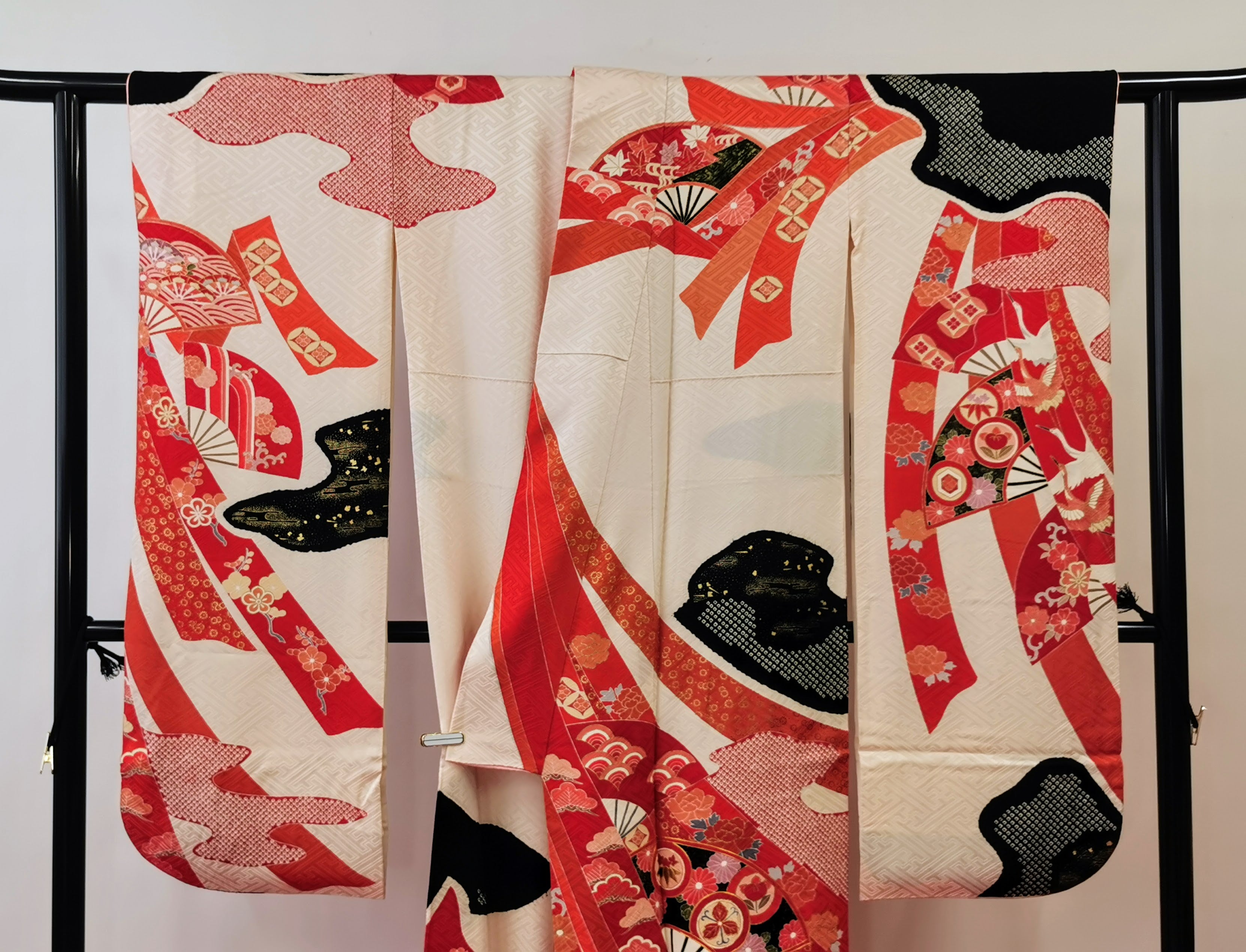 振袖 正絹 古着 結婚式 卒業式 成人式◆twf252