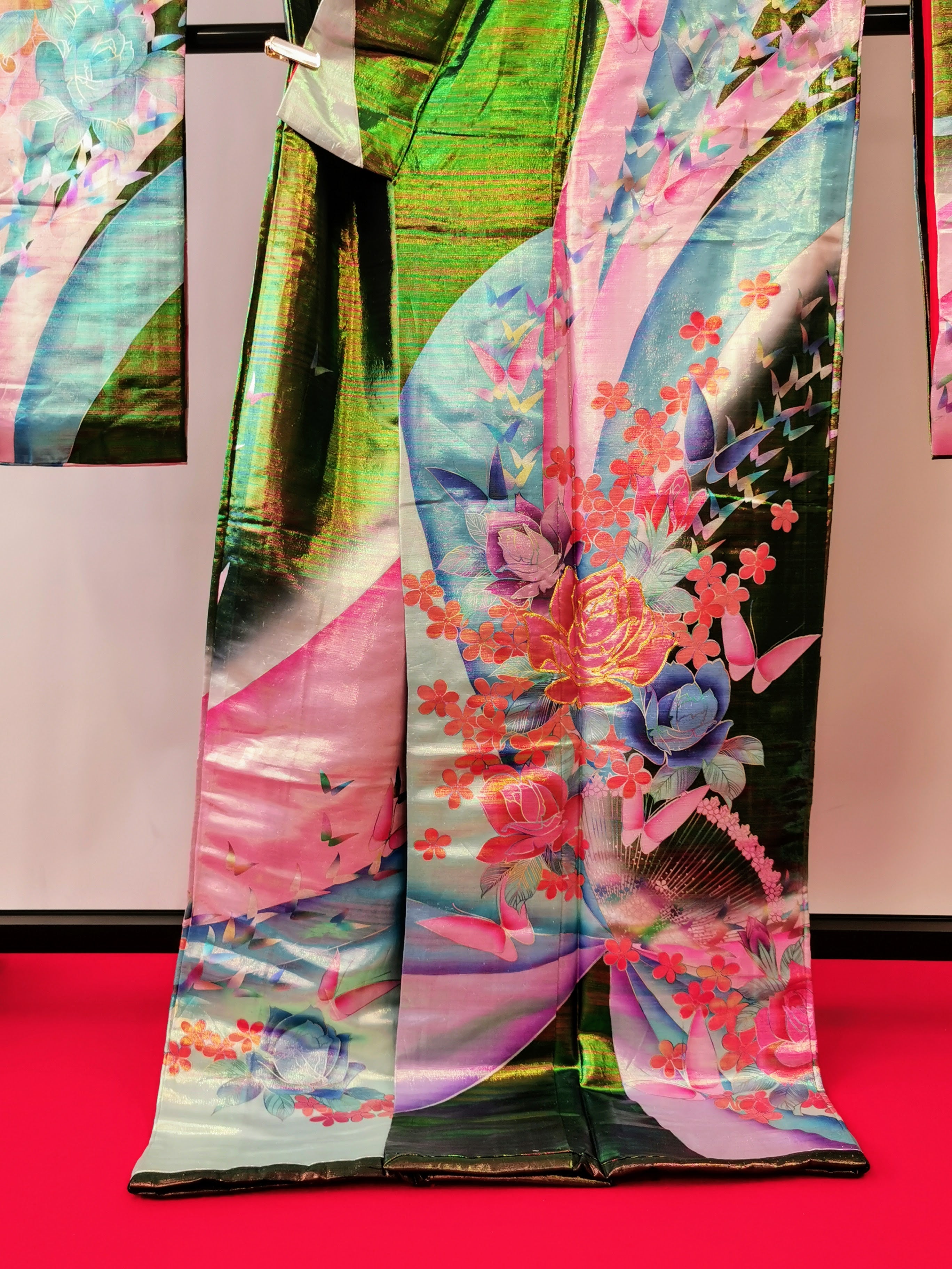 引き振袖 お引きずり 花嫁衣装 結婚式 豪華 婚礼 ウエディング 古着◆twff235