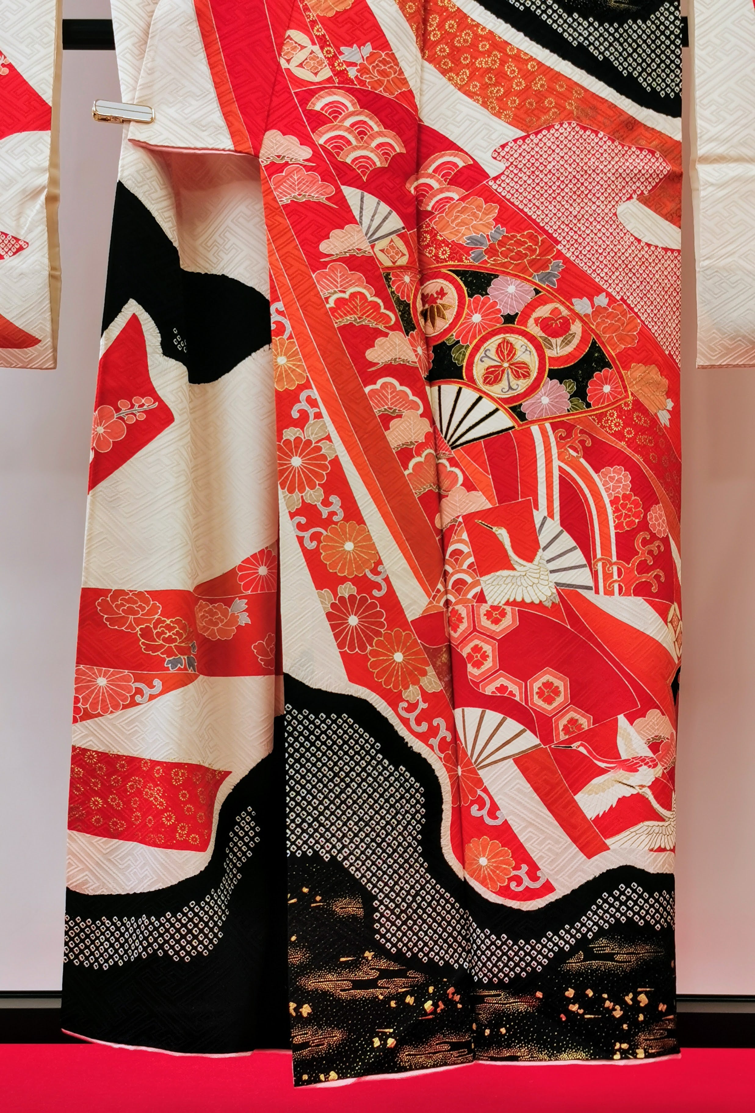 振袖 正絹 古着 結婚式 卒業式 成人式◆twf252