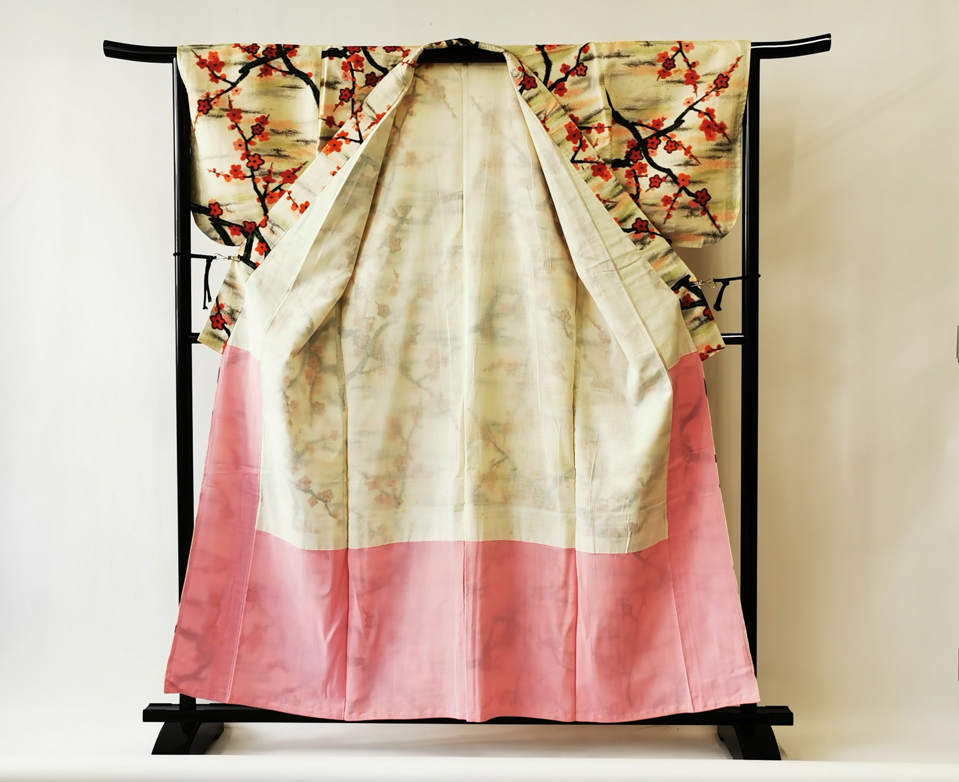 ♦KJ029 Kimono da donna usato in abiti giapponesi
