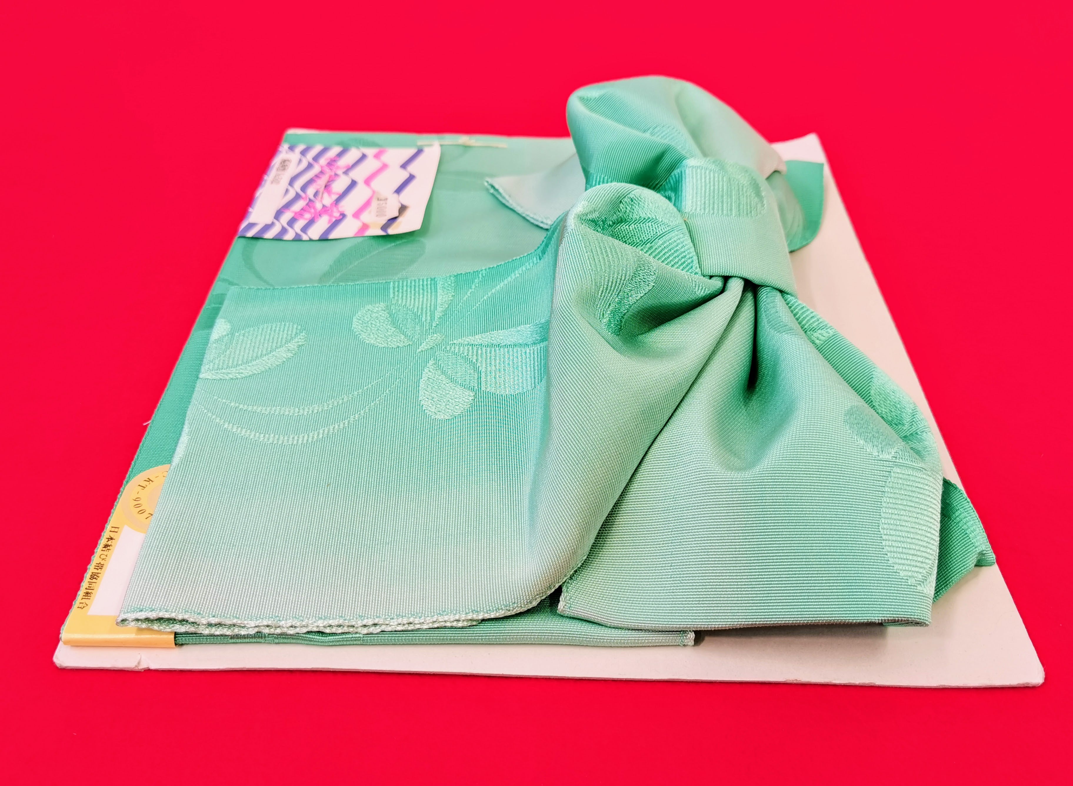 作り帯 浴衣帯 新品 未使用品 リボン 結び帯 日本製◆to195