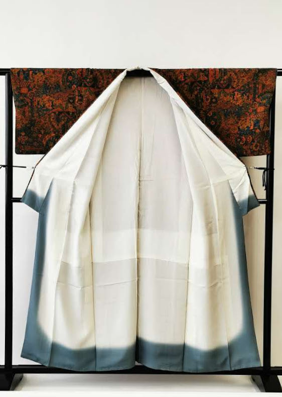 着物 kimono 小紋 古着 和服◇KJ019