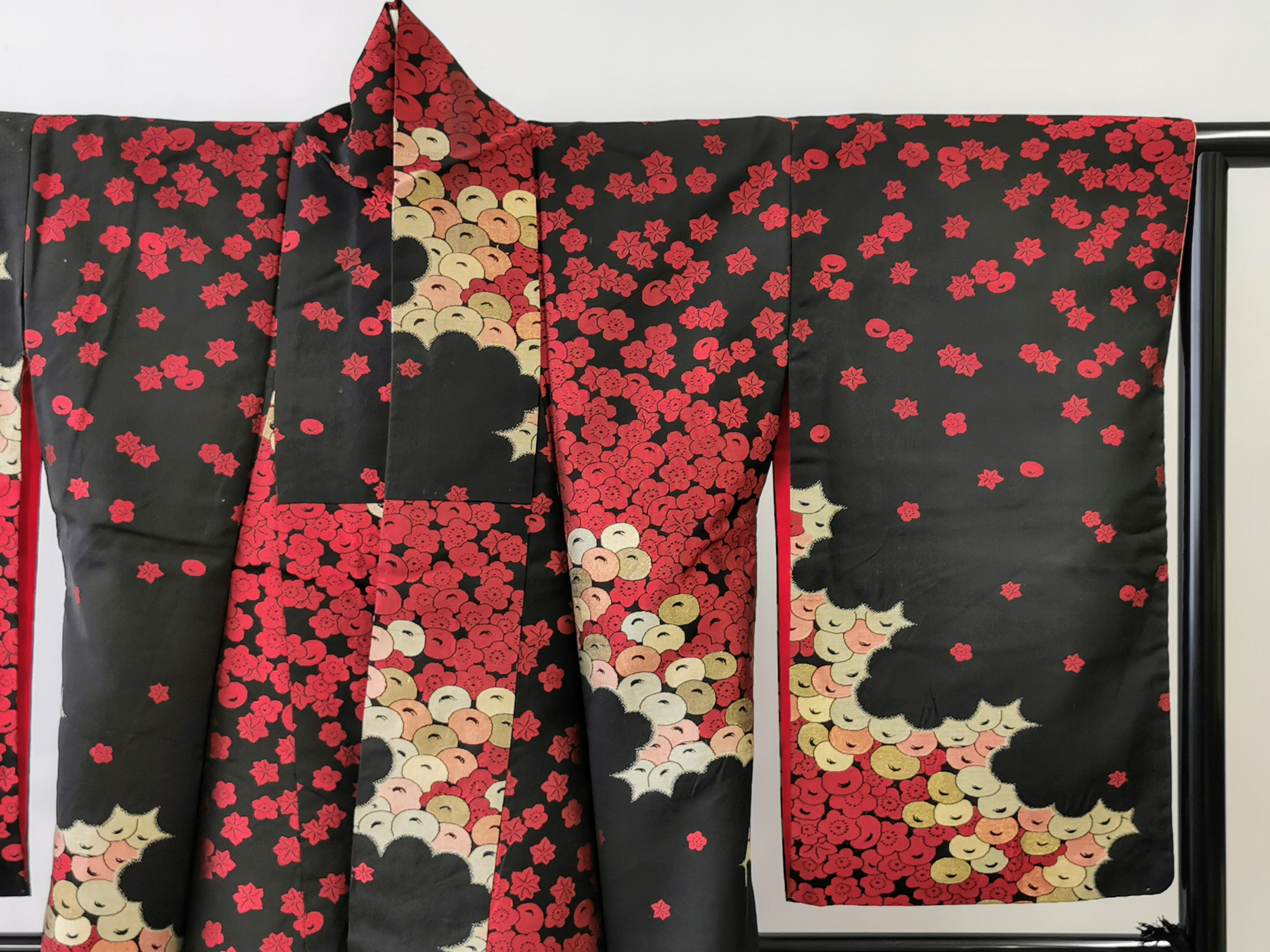 着物 小紋 和服 古着 ◆twkk147